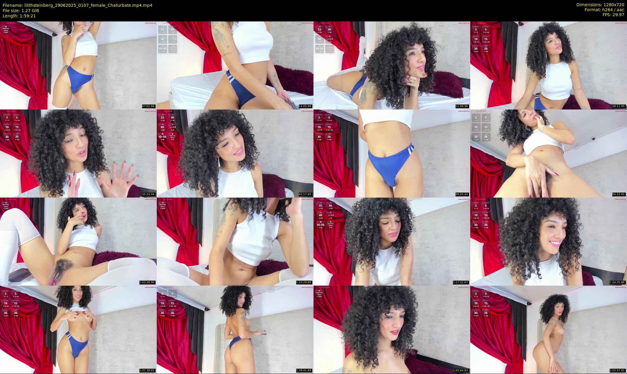 lilithsteinberg — 120 minute Chaturbate female cam show recording, 720p, Jun 29, 2025