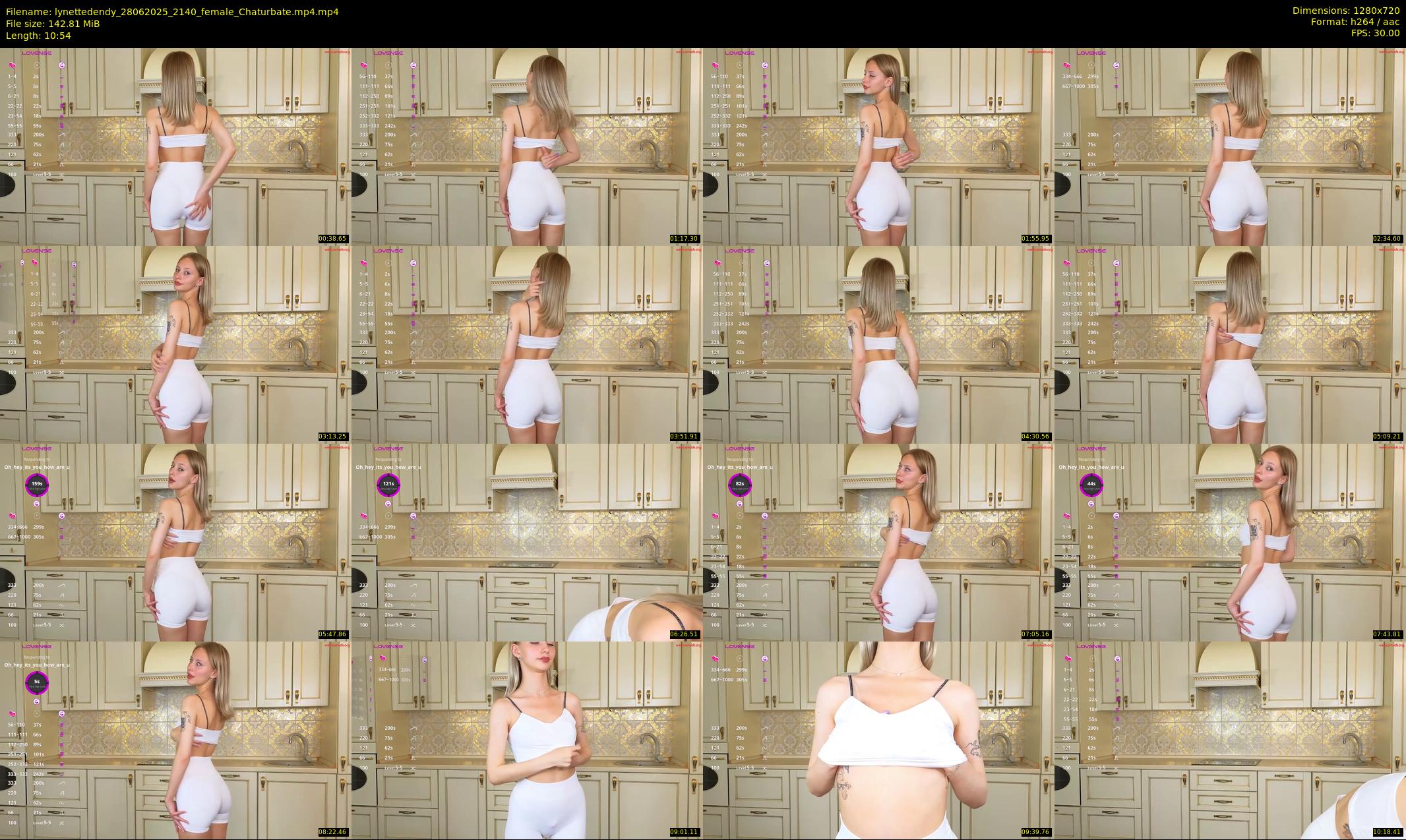 lynettedendy — 11 minute Chaturbate female cam show recording, 720p, Jun 28, 2025