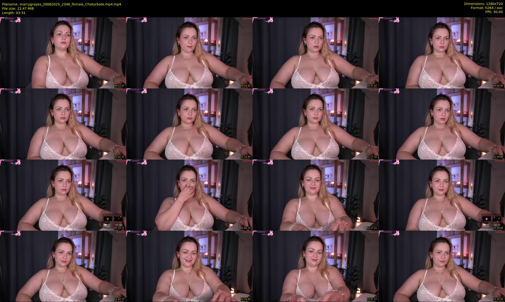 marrygrayes — 4 minute Chaturbate female cam show recording, 720p, Jun 28, 2025