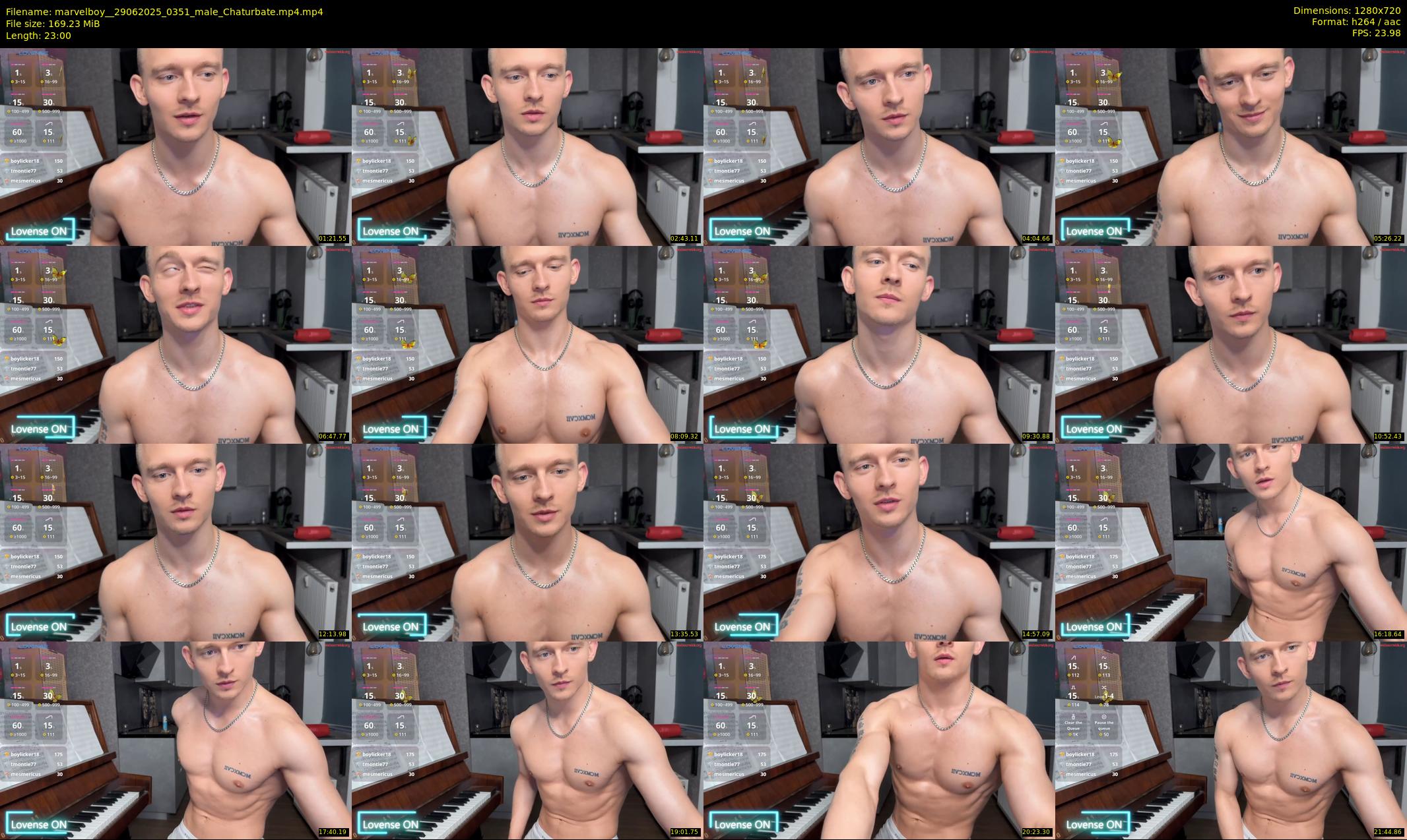 marvelboy_ — 23 minute Chaturbate male cam show recording, 720p, Jun 29, 2025