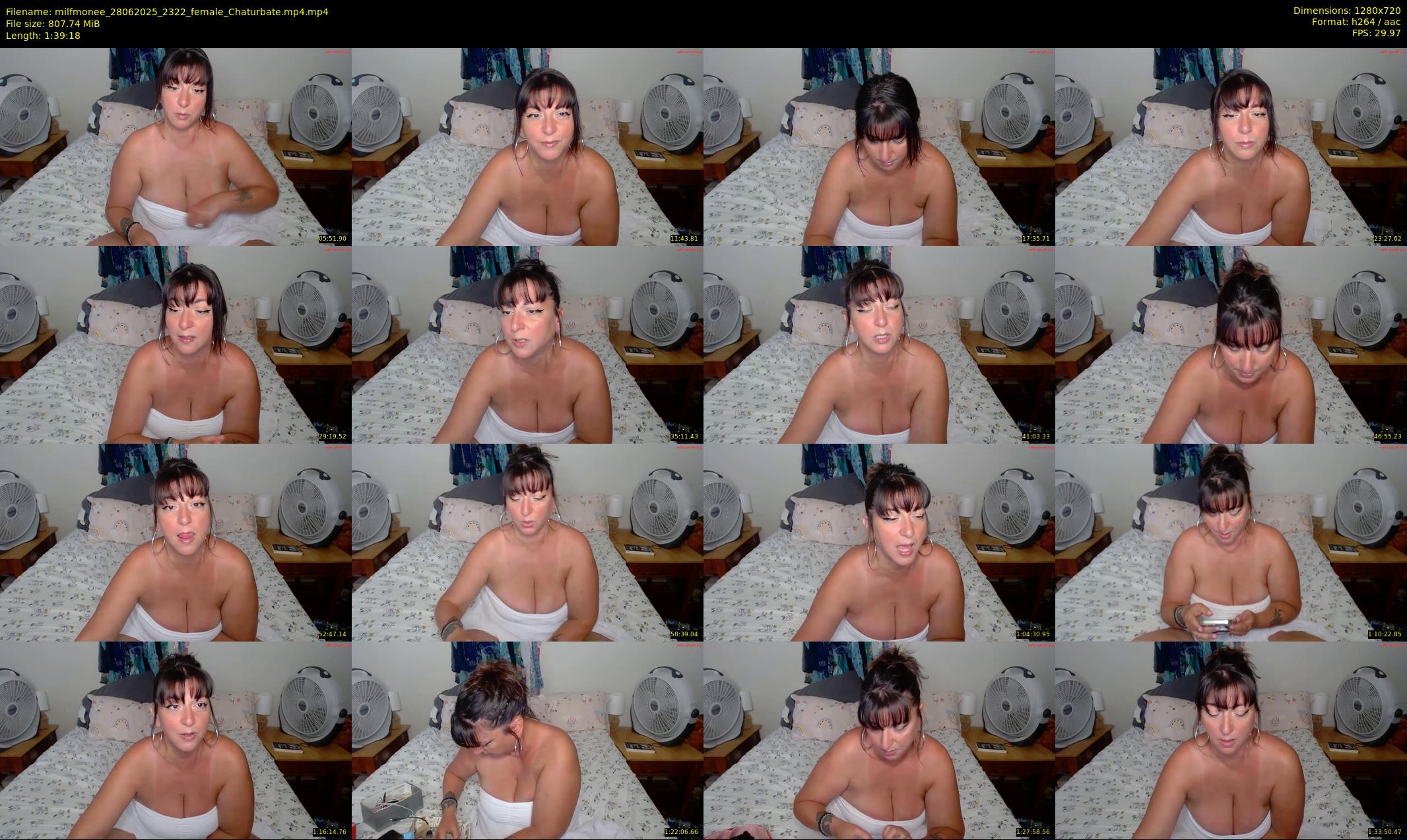 milfmonee — 100 minute Chaturbate female cam show recording, 720p, Jun 28, 2025