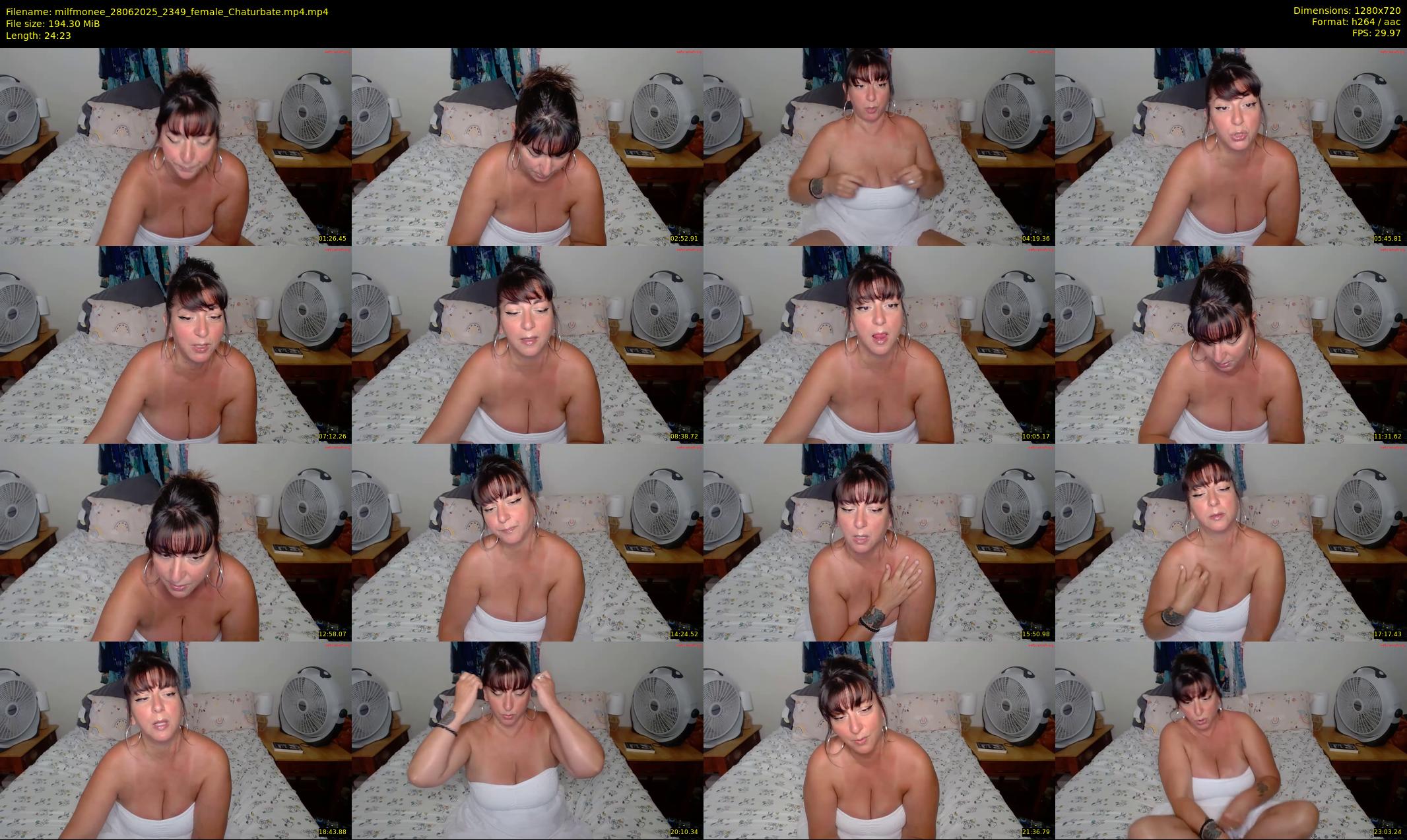 milfmonee — 25 minute Chaturbate female cam show recording, 720p, Jun 28, 2025