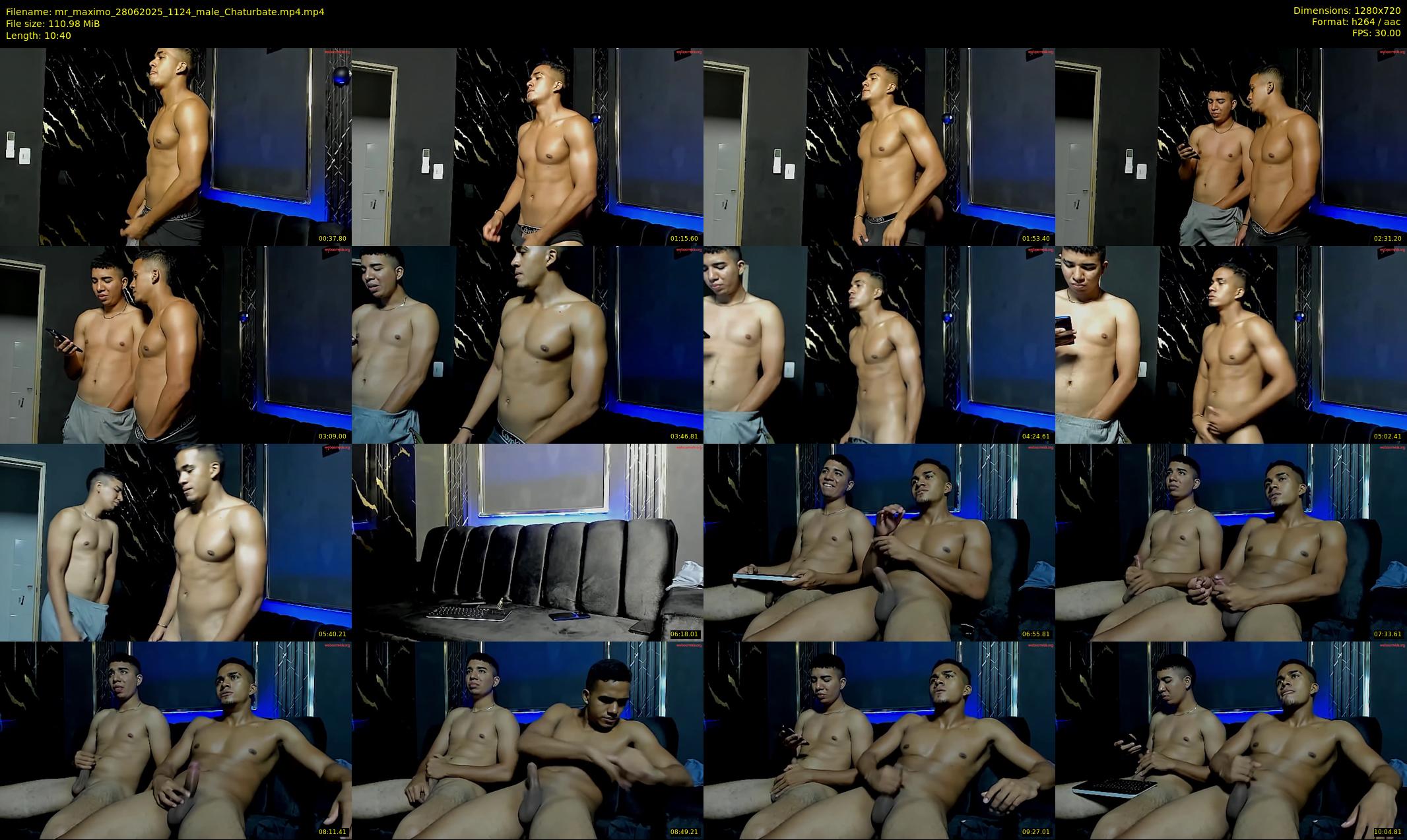 mr_maximo — 11 minute Chaturbate male cam show recording, 720p, Jun 28, 2025