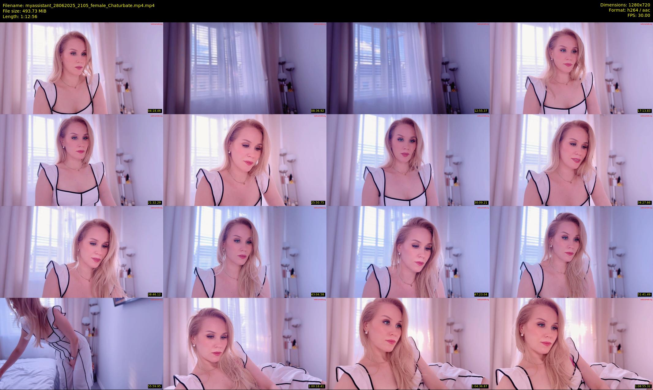 myassistant — 73 minute Chaturbate female cam show recording, 720p, Jun 28, 2025