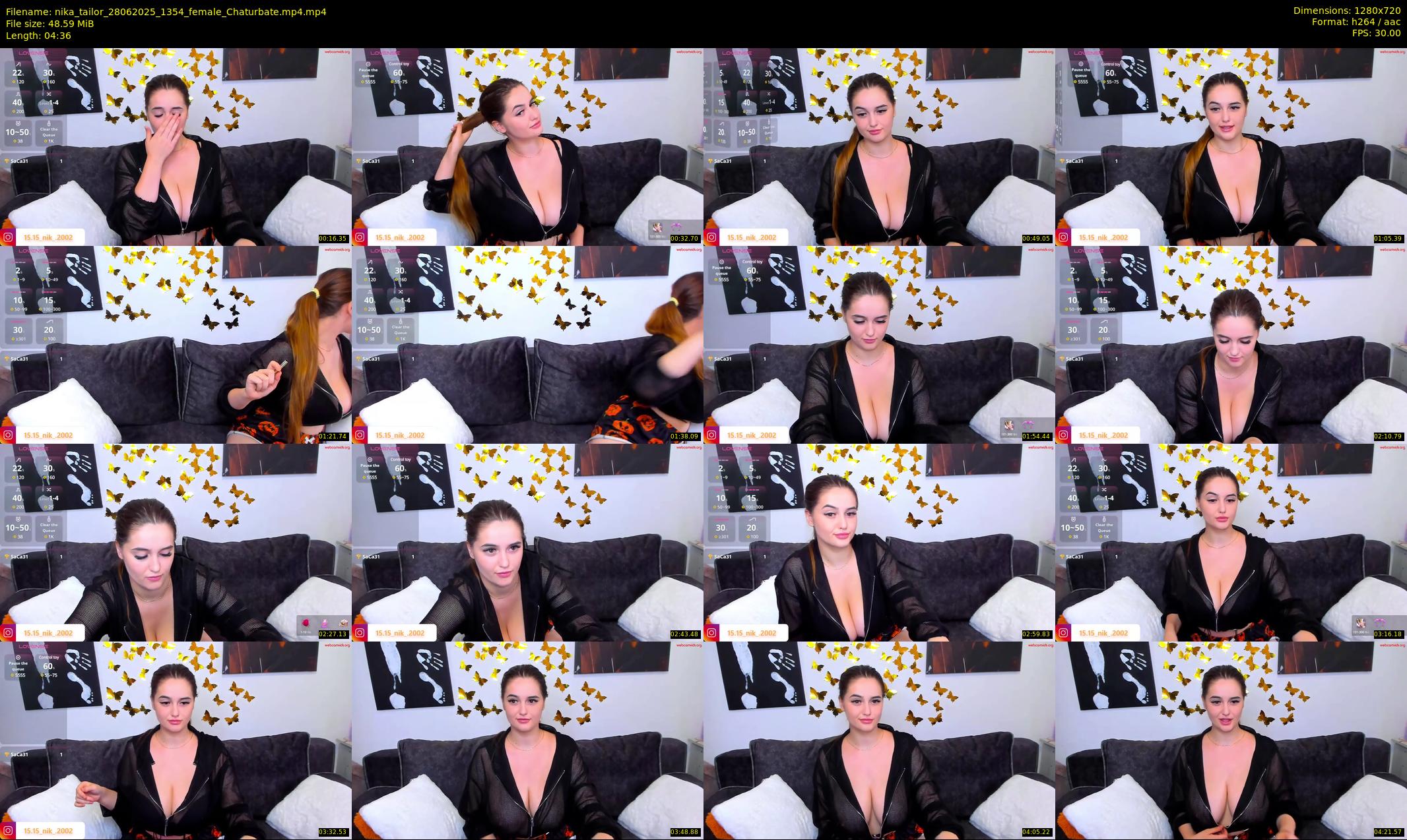 nika_tailor — 5 minute Chaturbate female cam show recording, 720p, Jun 28, 2025