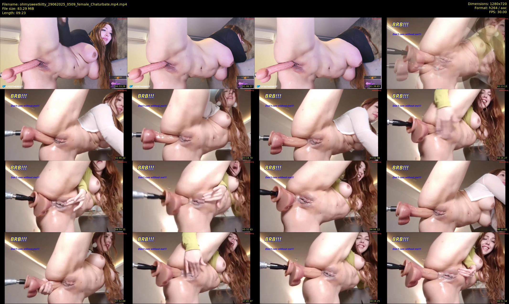 ohmysweetkitty — 10 minute Chaturbate female cam show recording, 720p, Jun 29, 2025