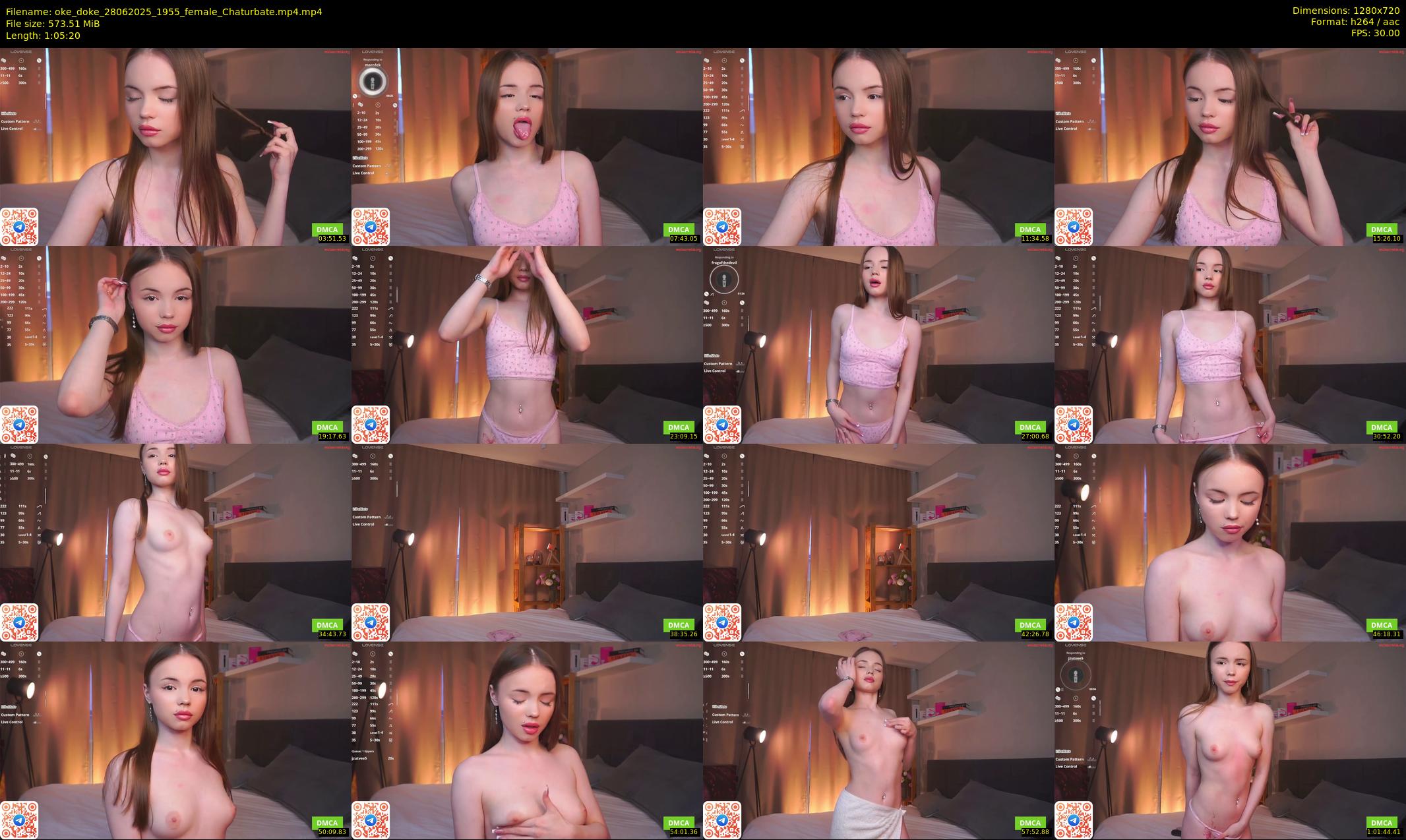 oke_doke — 66 minute Chaturbate female cam show recording, 720p, Jun 28, 2025