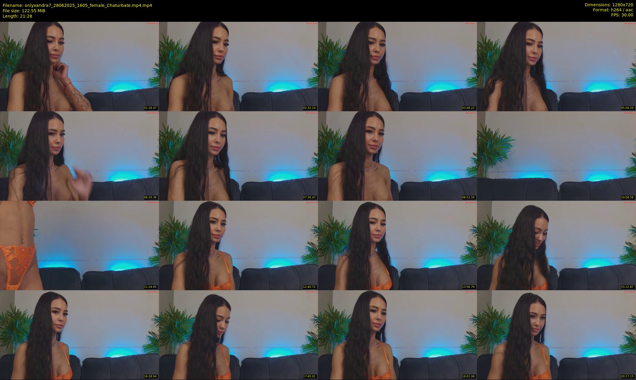 onlyxandra7 — 22 minute Chaturbate female cam show recording, 720p, Jun 28, 2025