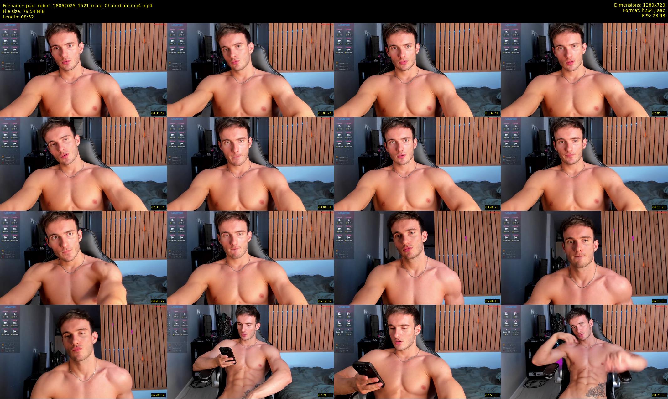 paul_rubini — 9 minute Chaturbate male cam show recording, 720p, Jun 28, 2025