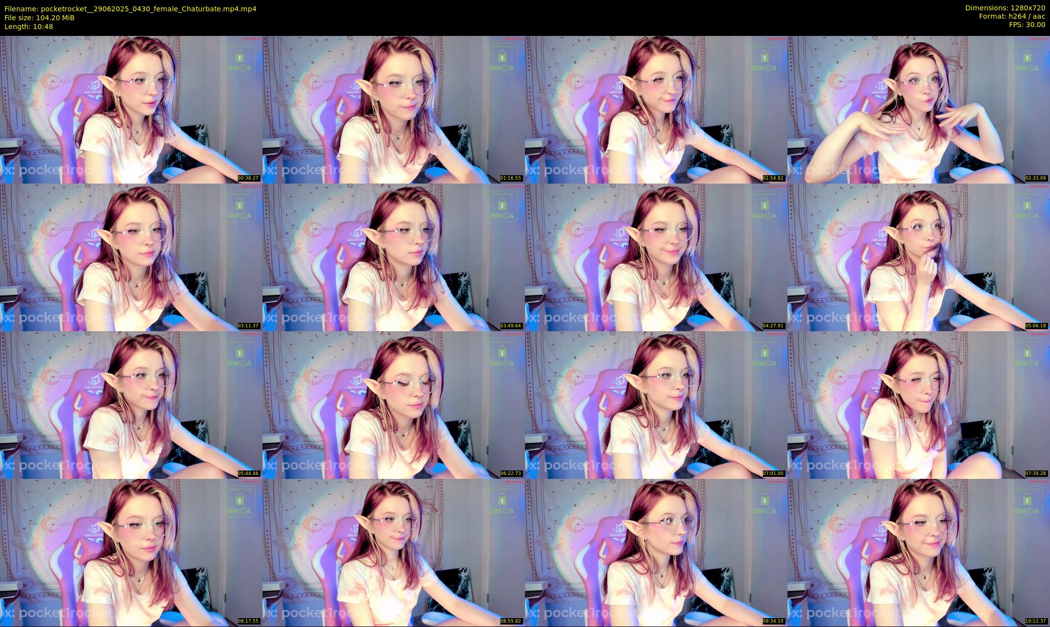 pocketrocket_ — 11 minute Chaturbate female cam show recording, 720p, Jun 29, 2025