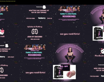 rosiebones — 6 minute Chaturbate female cam show recording, 720p, Jun 29, 2025