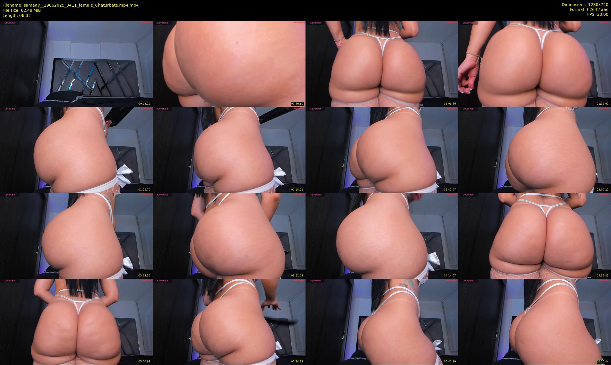 samaay_ — 7 minute Chaturbate female cam show recording, 720p, Jun 29, 2025