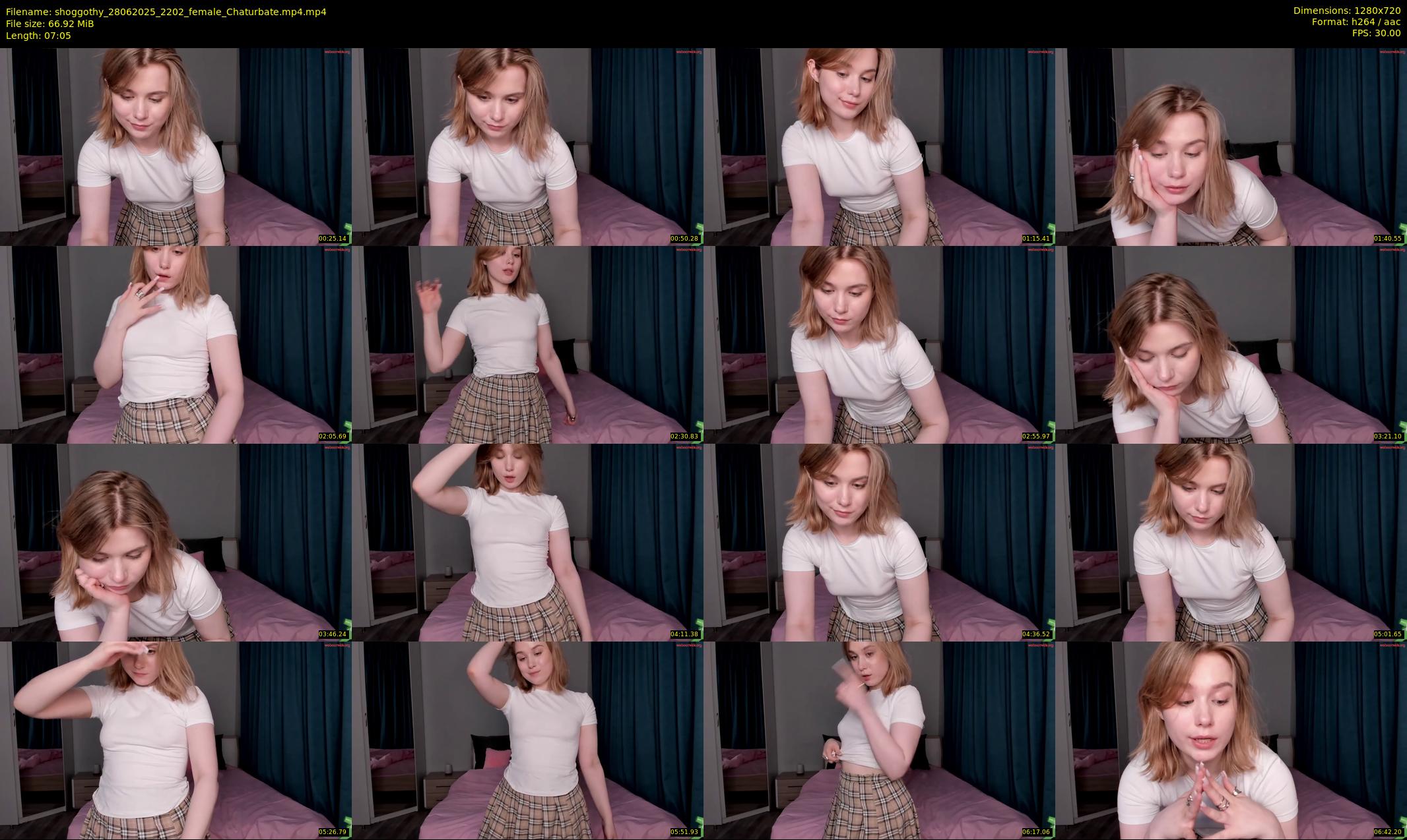shoggothy — 8 minute Chaturbate female cam show recording, 720p, Jun 28, 2025