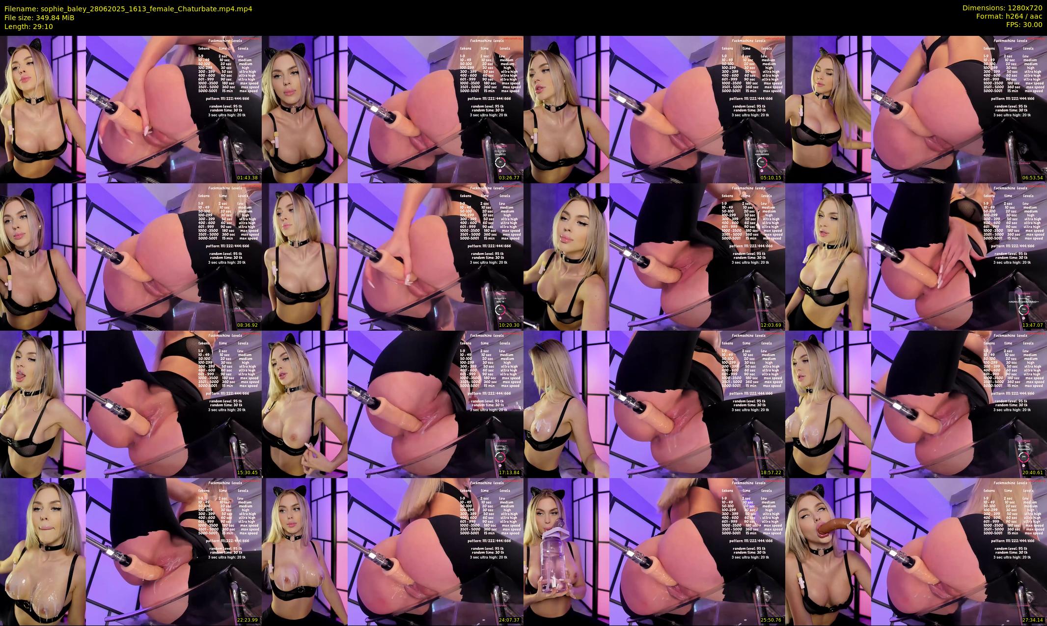 sophie_baley — 30 minute Chaturbate female cam show recording, 720p, Jun 28, 2025
