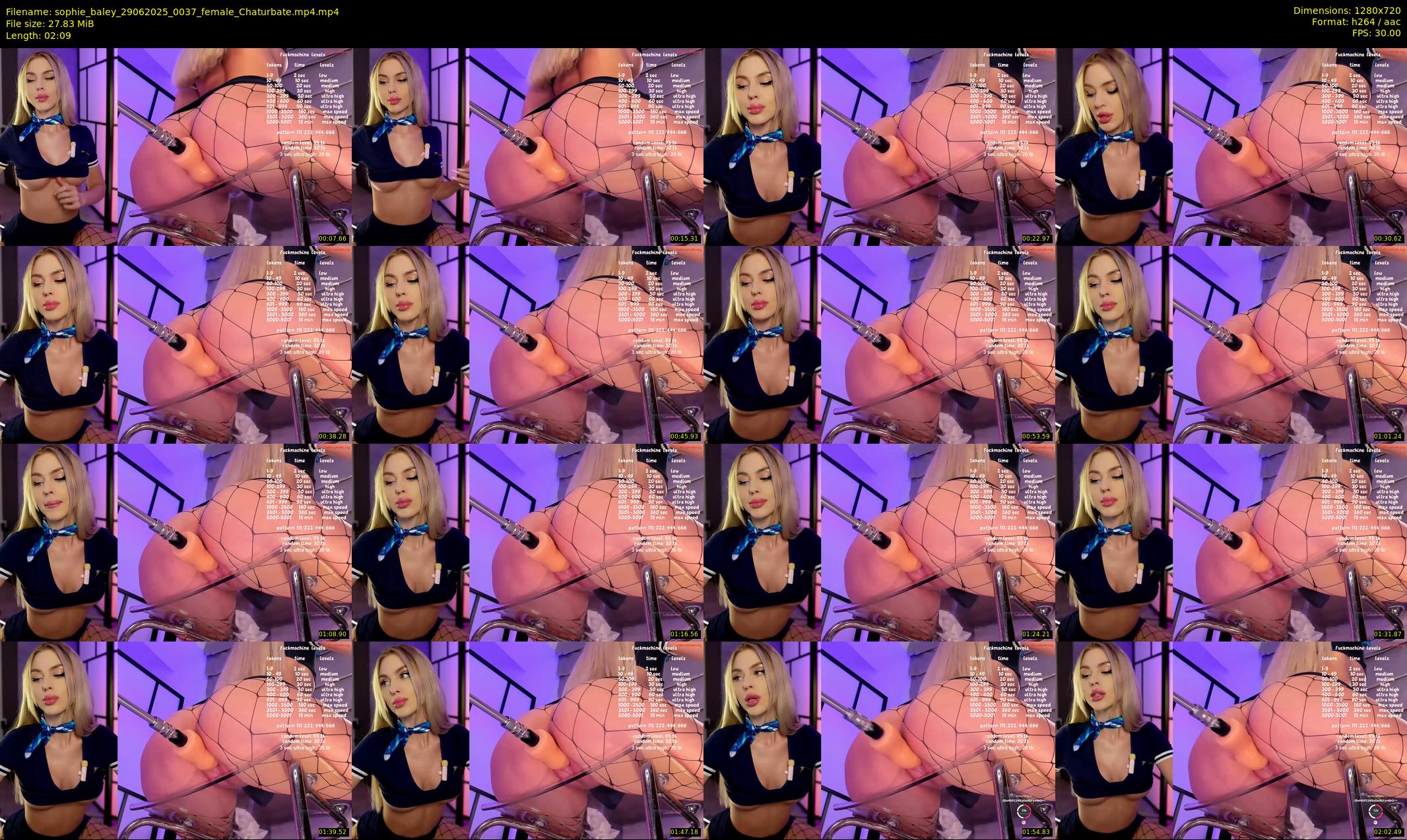 sophie_baley — 3 minute Chaturbate female cam show recording, 720p, Jun 29, 2025