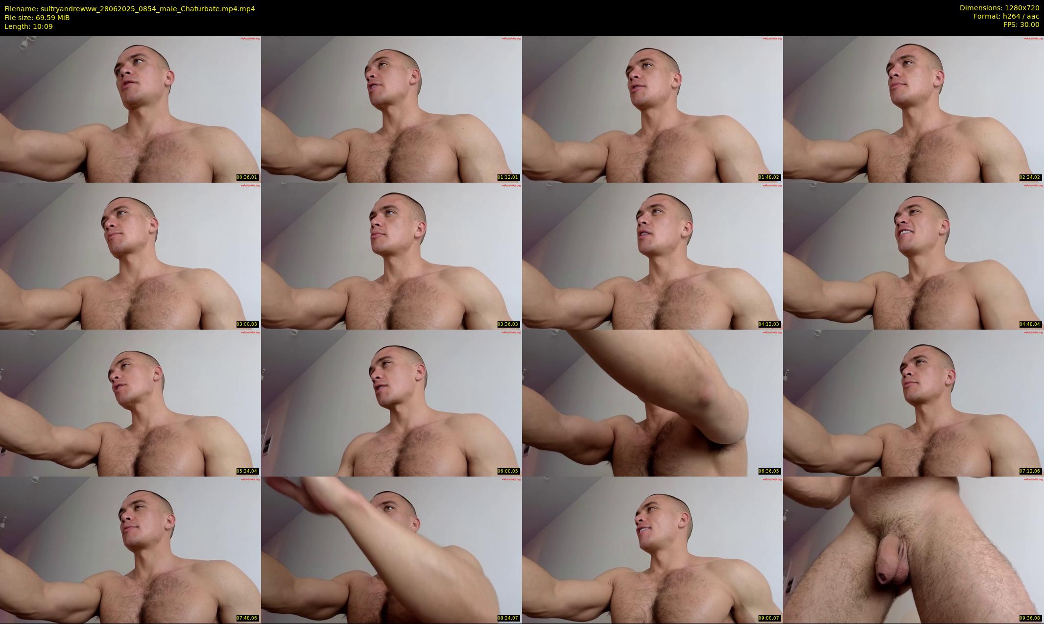 sultryandrewww — 11 minute Chaturbate male cam show recording, 720p, Jun 28, 2025