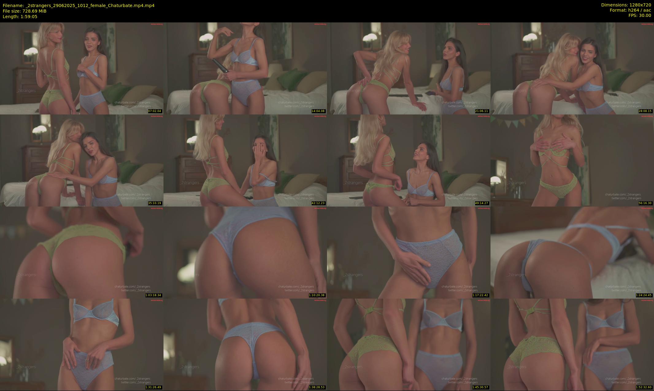 _2strangers — 120 minute Chaturbate couple cam show recording, 720p, Jun 29, 2025