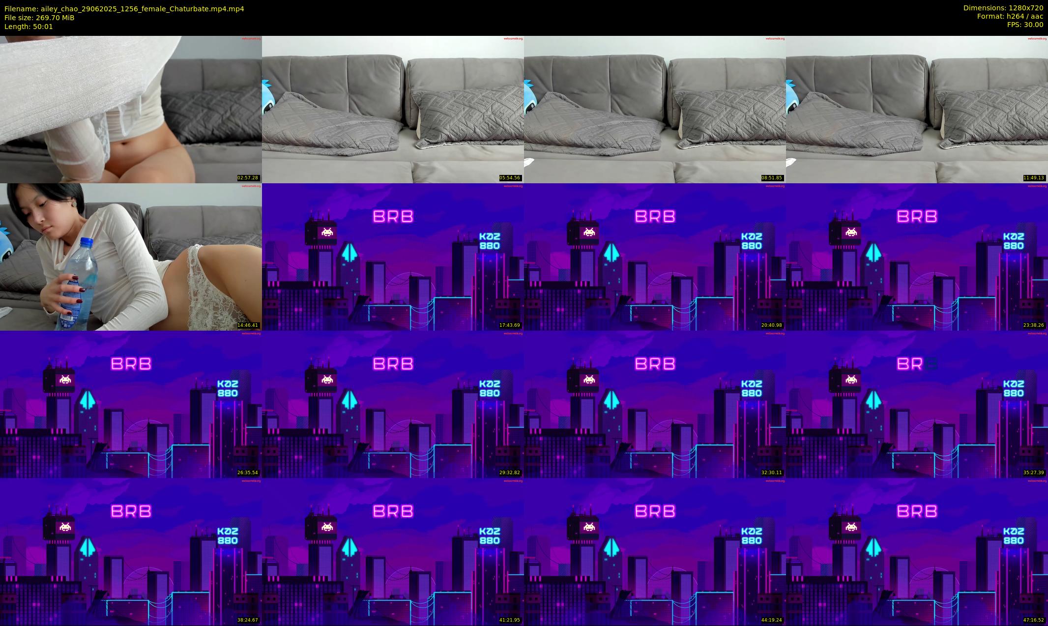 ailey_chao — 51 minute Chaturbate female cam show recording, 720p, Jun 29, 2025