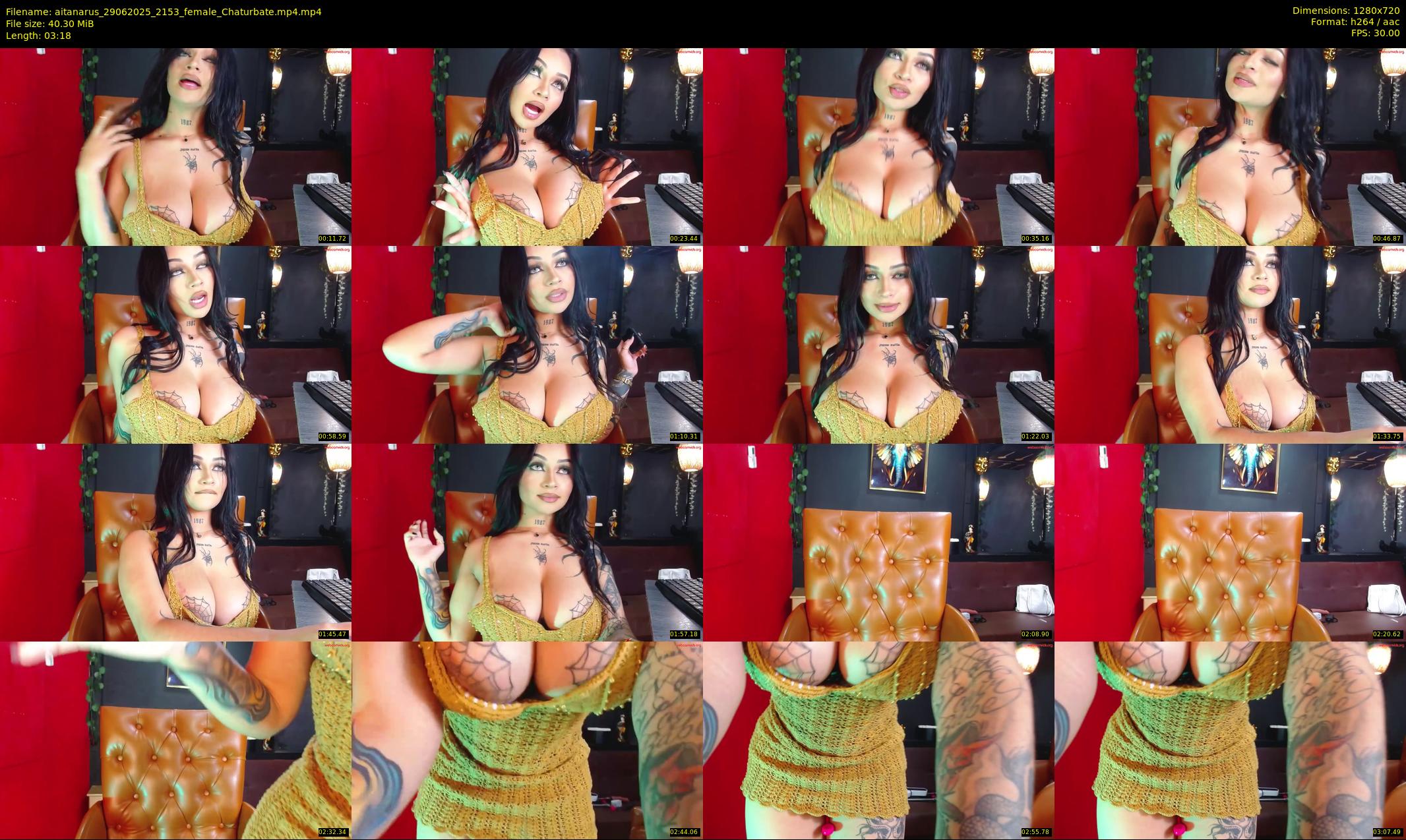 aitanarus — 4 minute Chaturbate female cam show recording, 720p, Jun 29, 2025