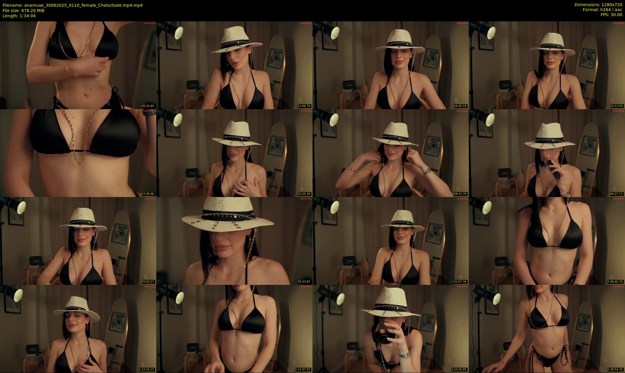 anamuse — 95 minute Chaturbate female cam show recording, 720p, Jun 30, 2025