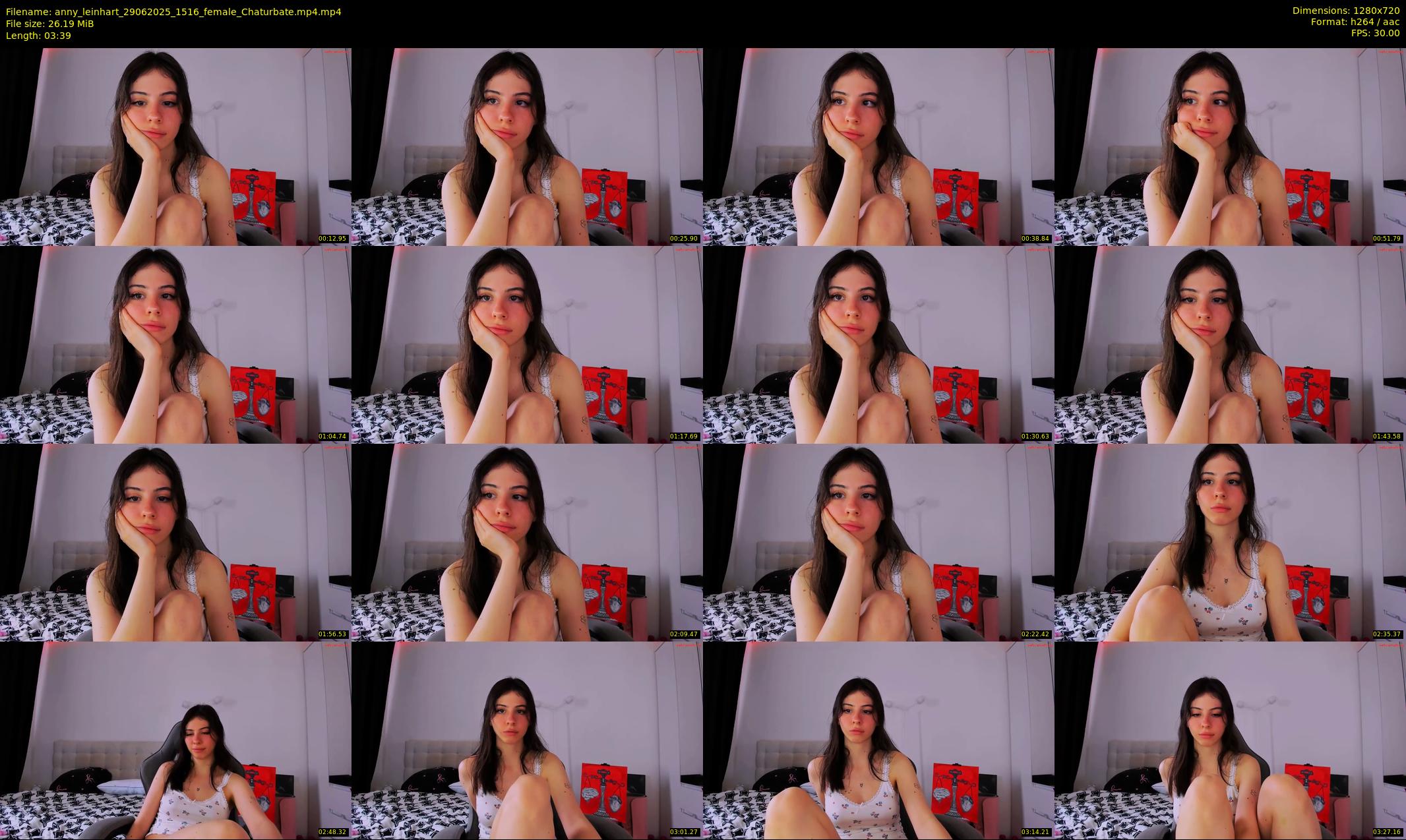 anny_leinhart — 4 minute Chaturbate female cam show recording, 720p, Jun 29, 2025