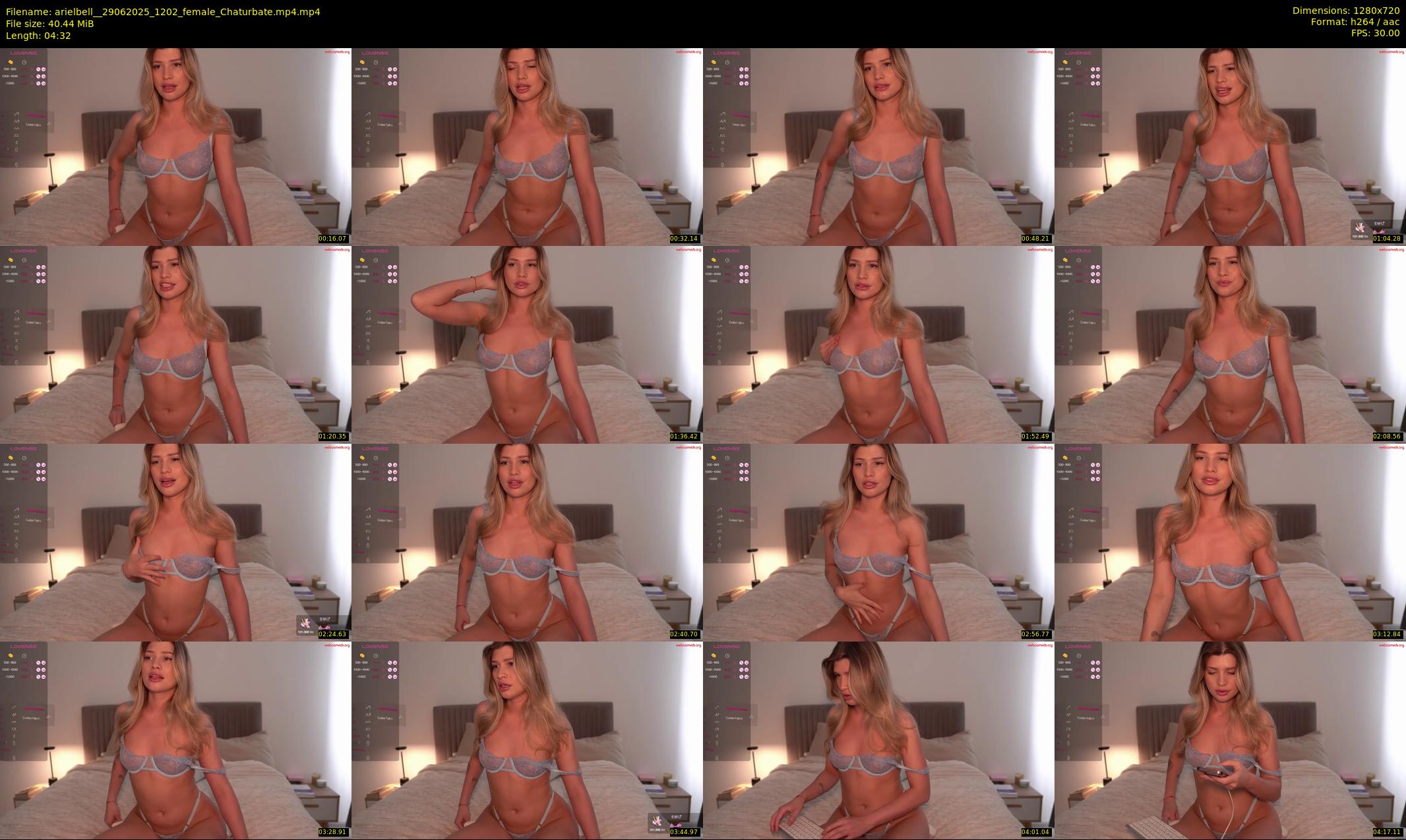 arielbell_ — 5 minute Chaturbate female cam show recording, 720p, Jun 29, 2025