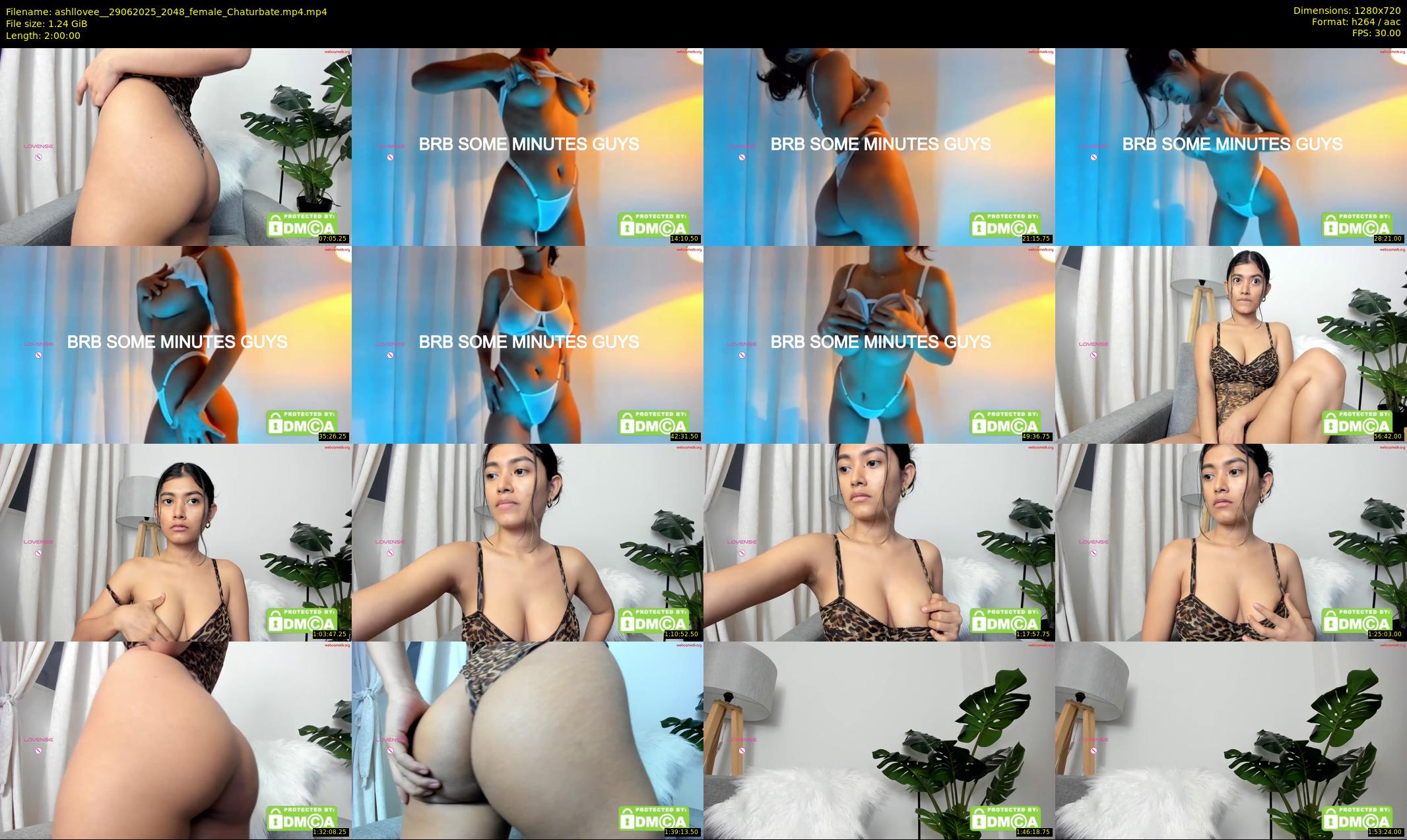 ashllovee_ — 120 minute Chaturbate female cam show recording, 720p, Jun 29, 2025