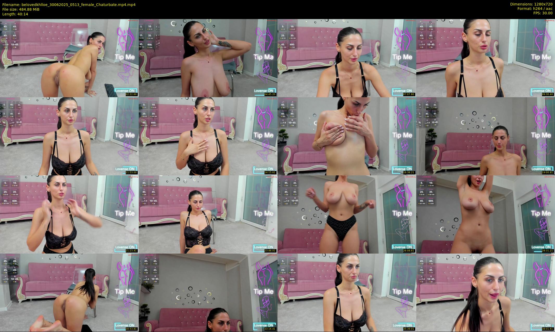 belovedkhlloe — 41 minute Chaturbate female cam show recording, 720p, Jun 30, 2025