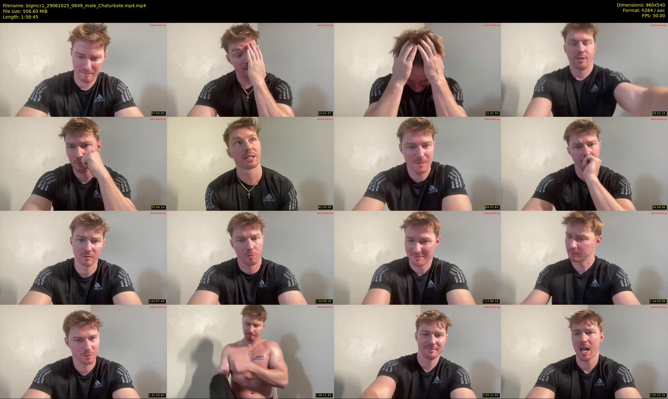 bigmcr1 — 119 minute Chaturbate male cam show recording, 480p, Jun 29, 2025