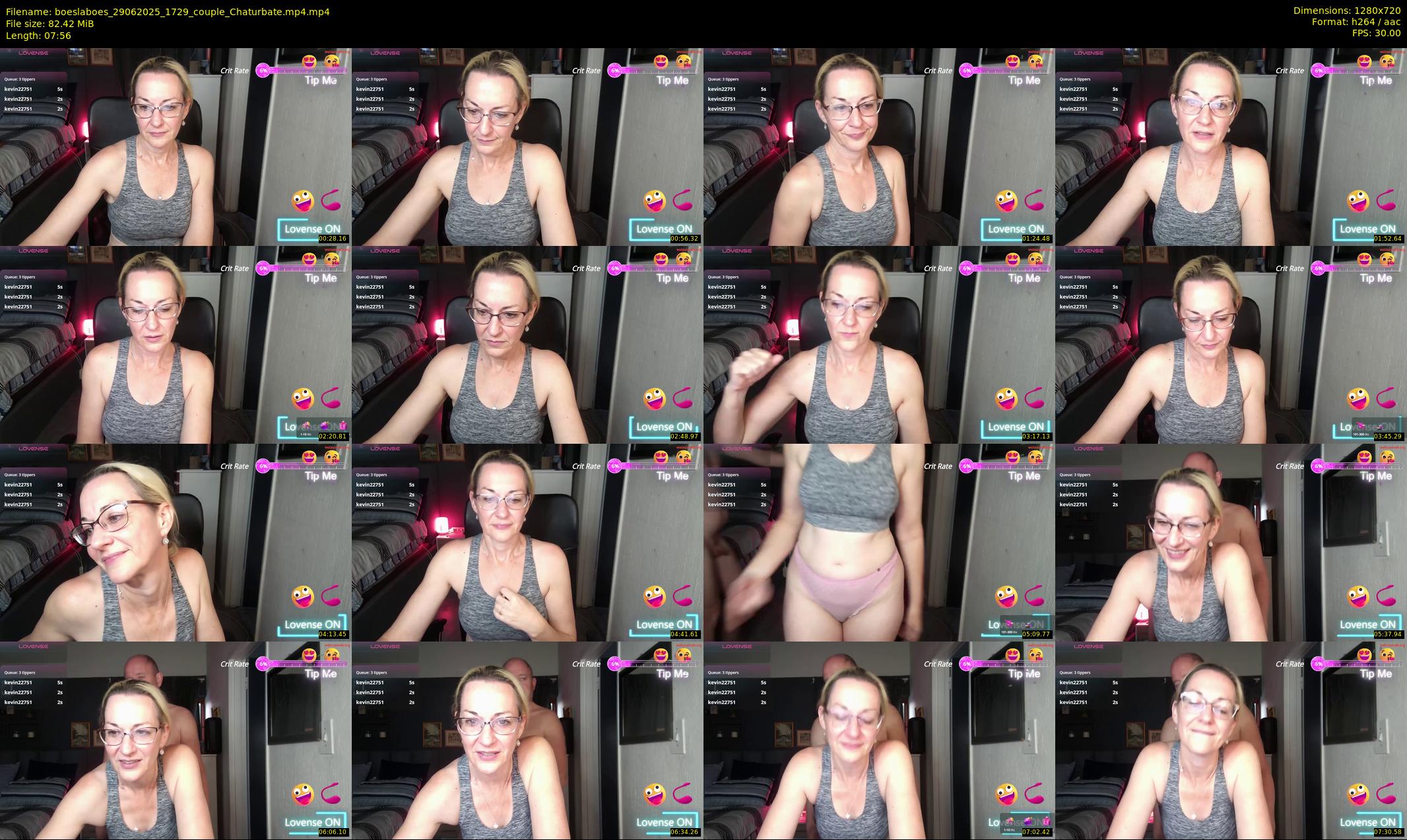 boeslaboes — 8 minute Chaturbate couple cam show recording, 720p, Jun 29, 2025