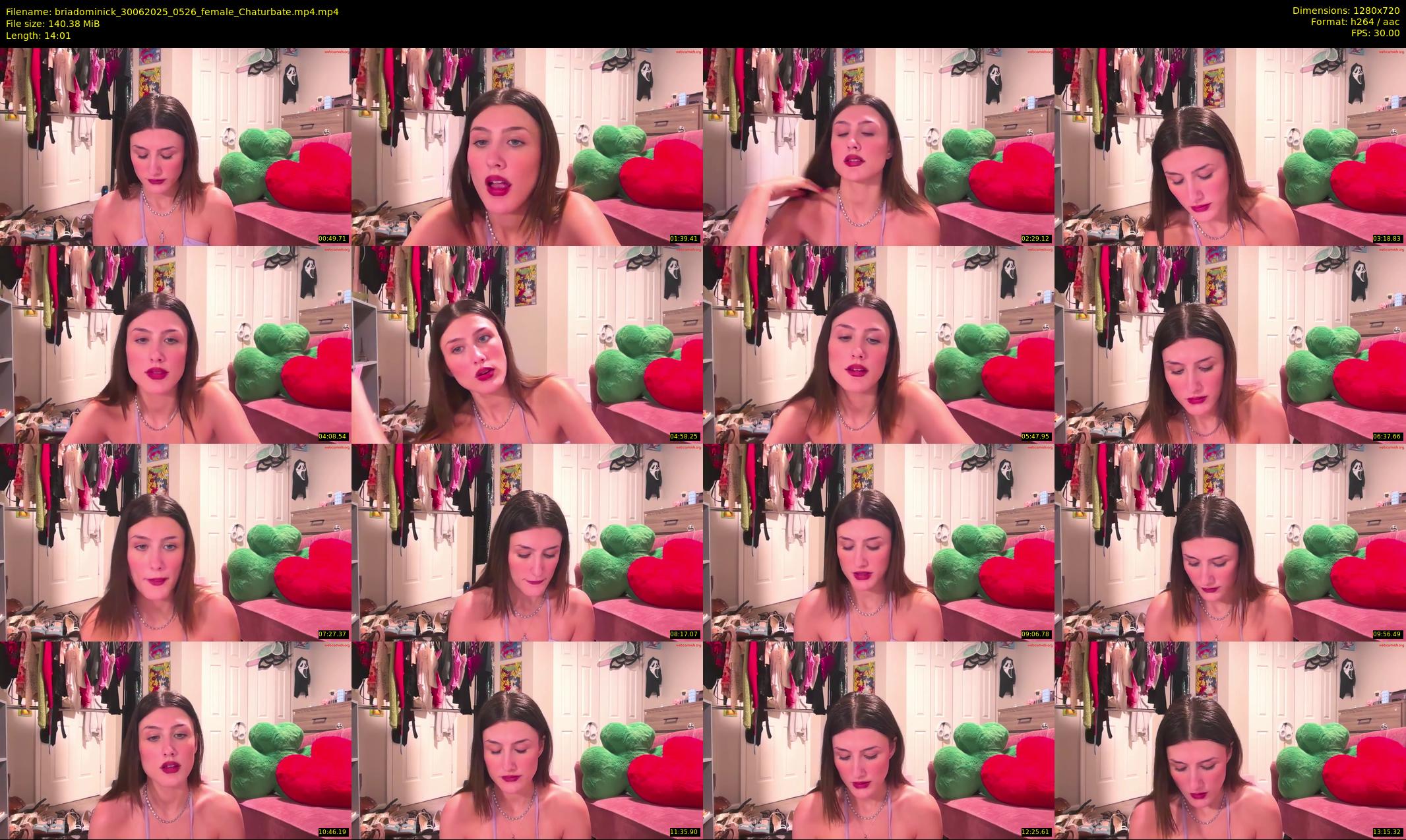 briadominick — 15 minute Chaturbate couple cam show recording, 720p, Jun 30, 2025
