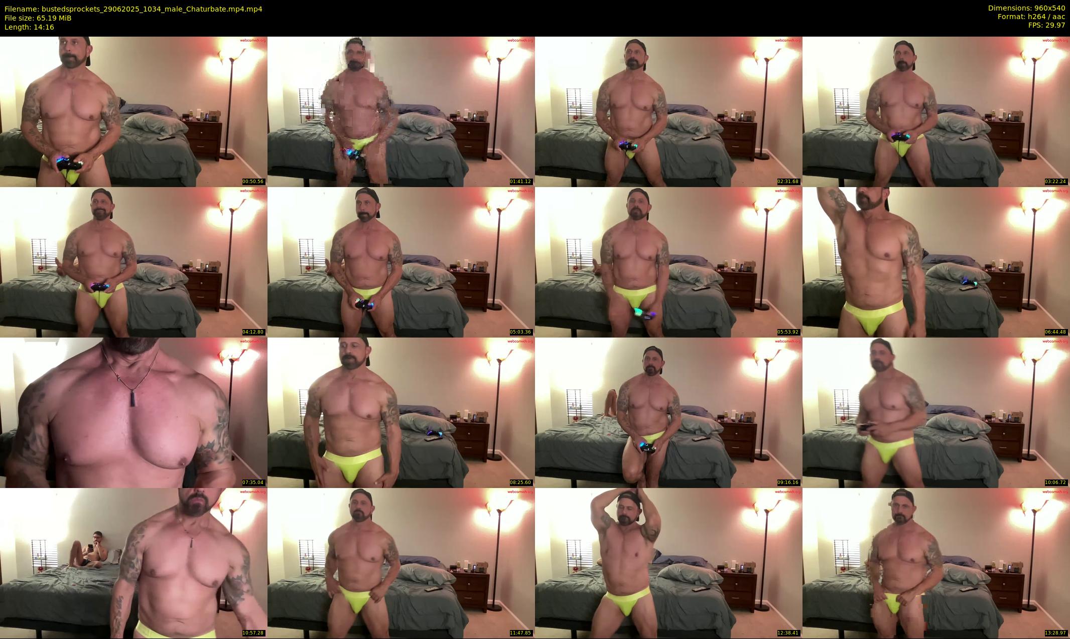bustedsprockets — 15 minute Chaturbate male cam show recording, 480p, Jun 29, 2025
