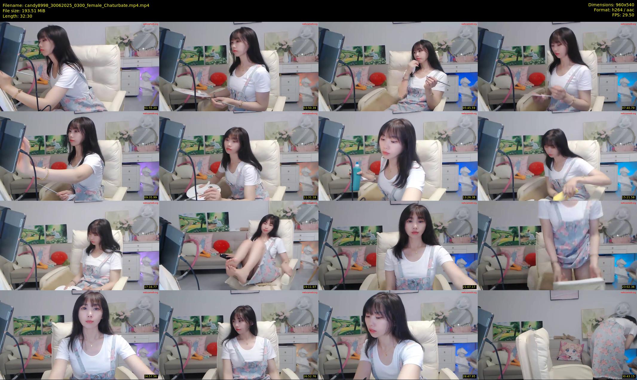 candy8998 — 33 minute Chaturbate female cam show recording, 480p, Jun 30, 2025
