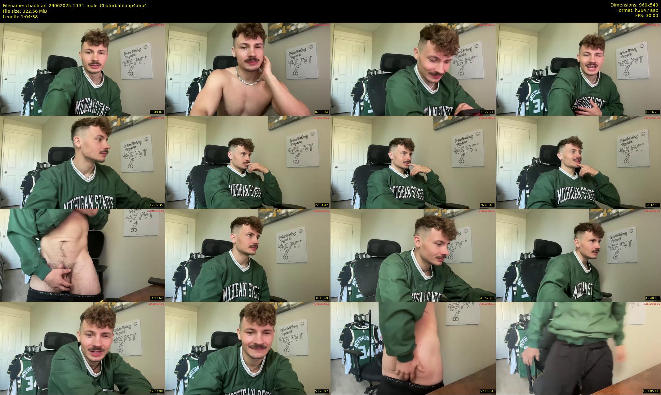 chadtitan — 65 minute Chaturbate male cam show recording, 480p, Jun 29, 2025