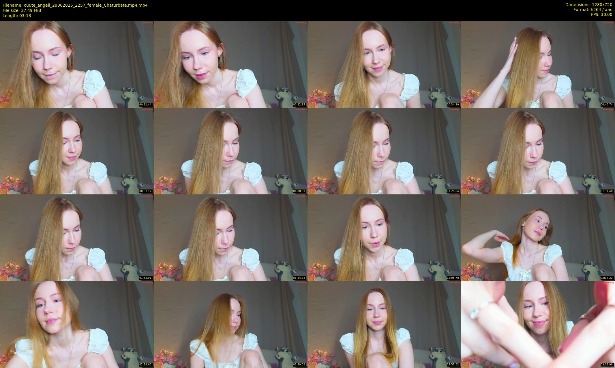 cuute_angell — 4 minute Chaturbate female cam show recording, 720p, Jun 29, 2025