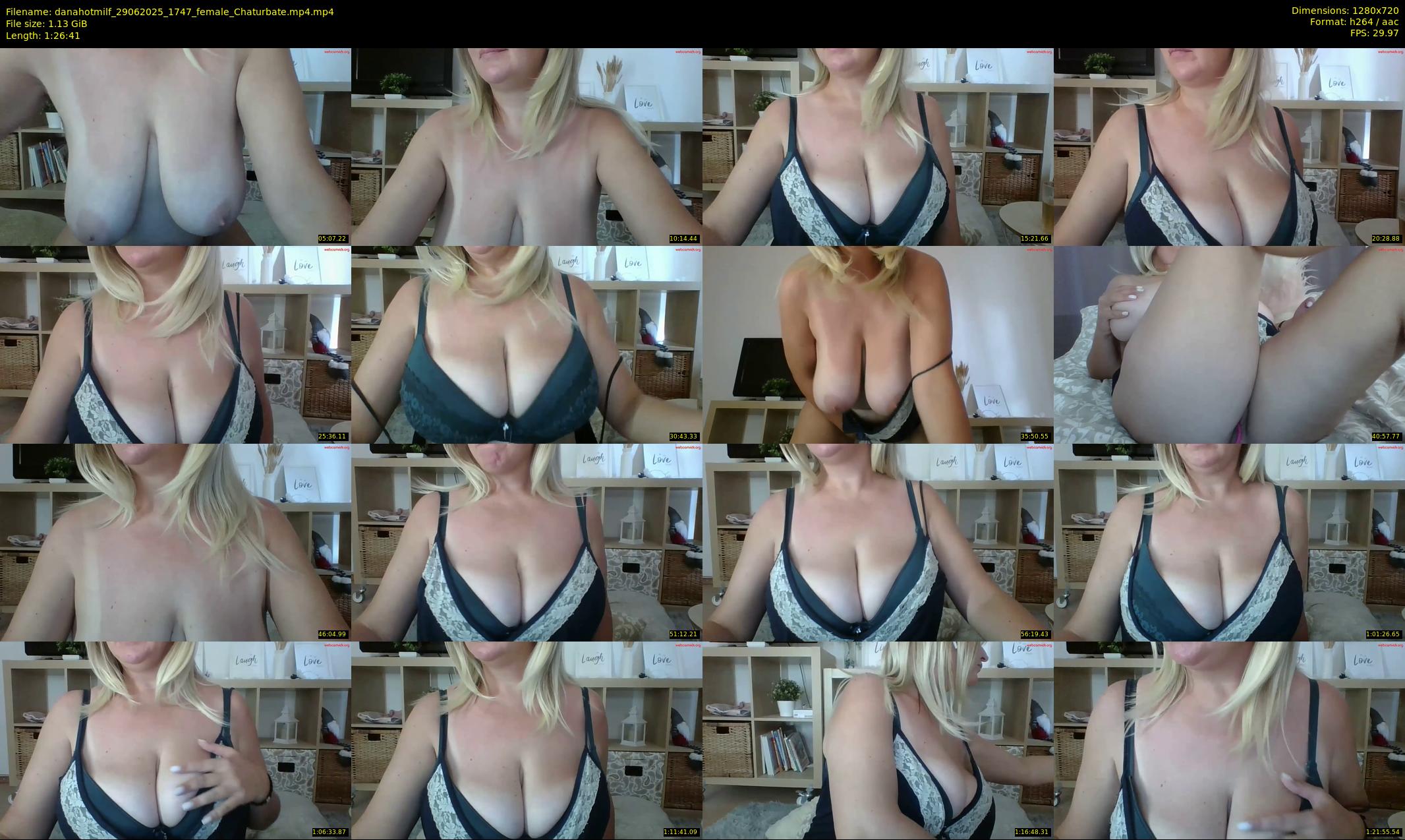 danahotmilf — 87 minute Chaturbate female cam show recording, 720p, Jun 29, 2025
