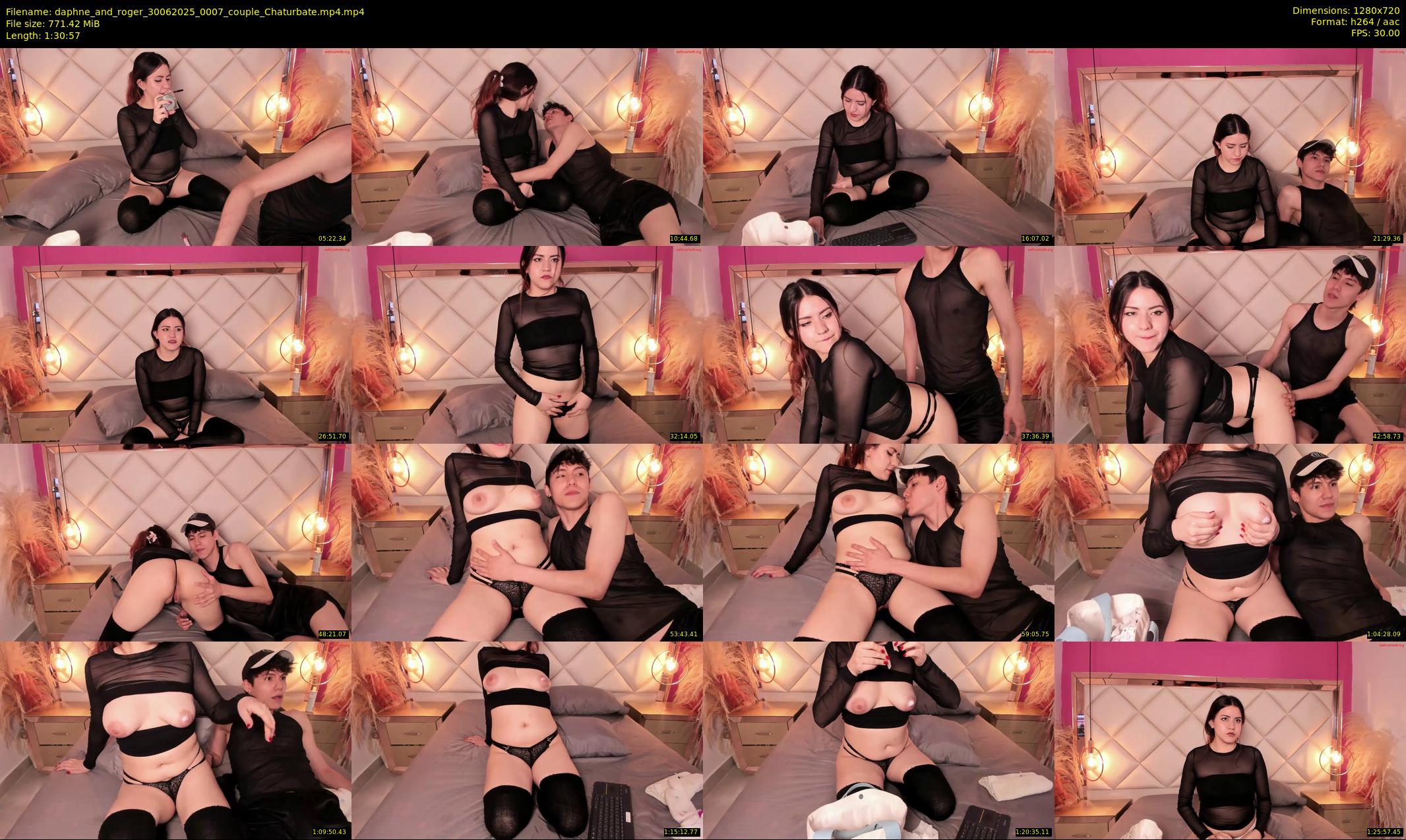 daphne_and_roger — 91 minute Chaturbate couple cam show recording, 720p, Jun 30, 2025