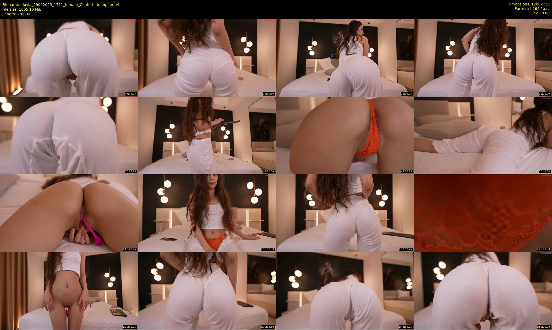 dovia — 120 minute Chaturbate female cam show recording, 720p, Jun 29, 2025