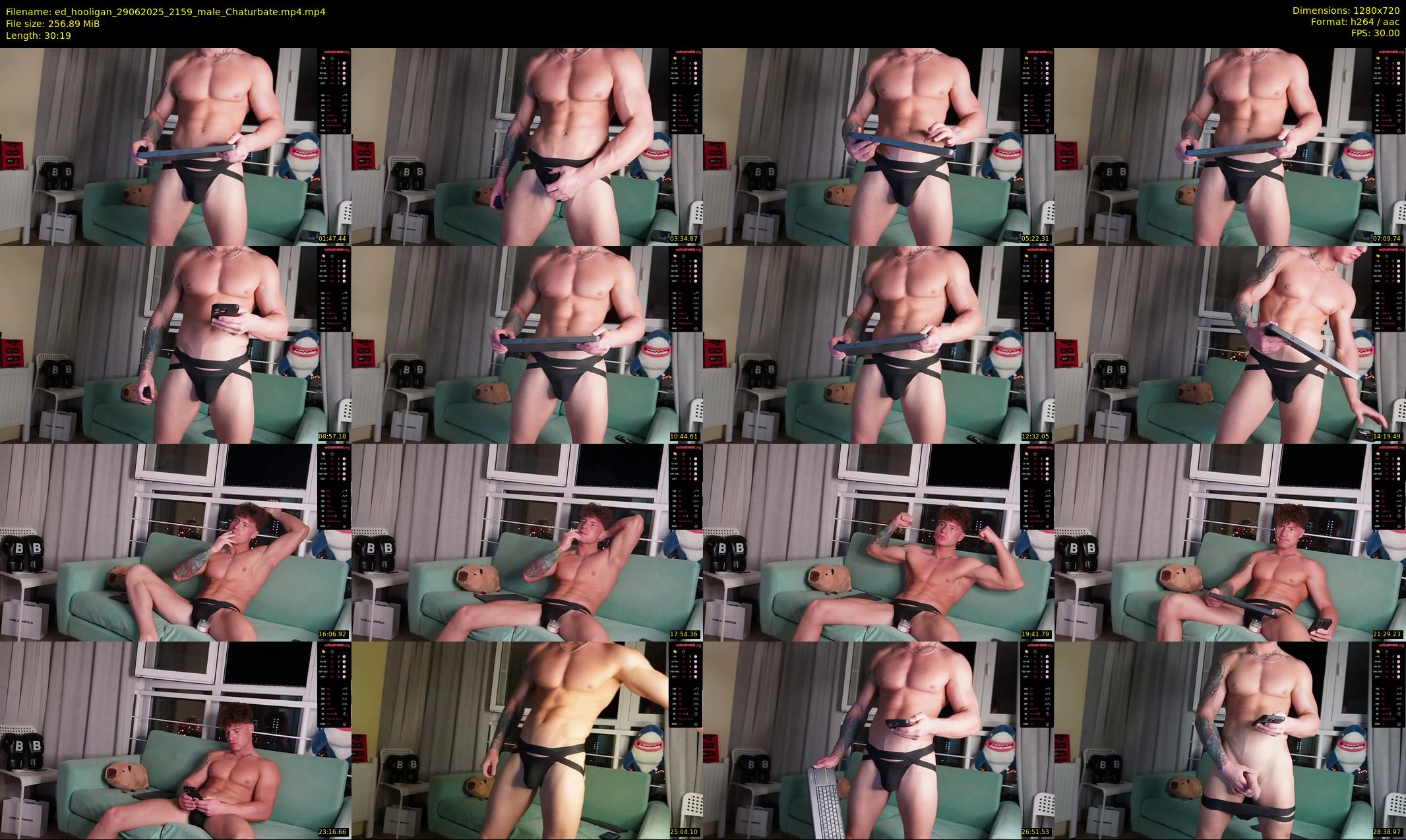 ed_hooligan — 31 minute Chaturbate male cam show recording, 720p, Jun 29, 2025