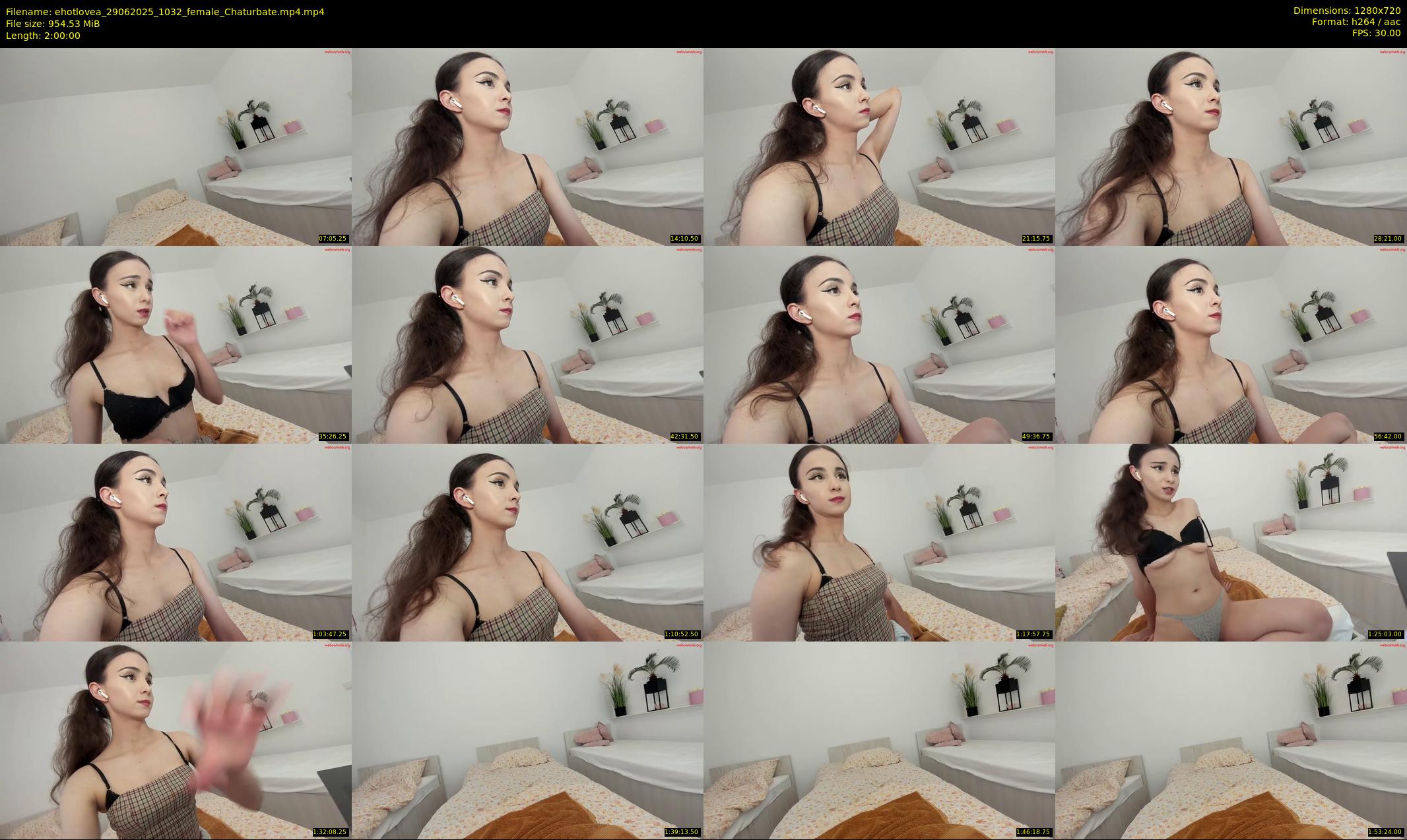ehotlovea — 120 minute Chaturbate female cam show recording, 720p, Jun 29, 2025