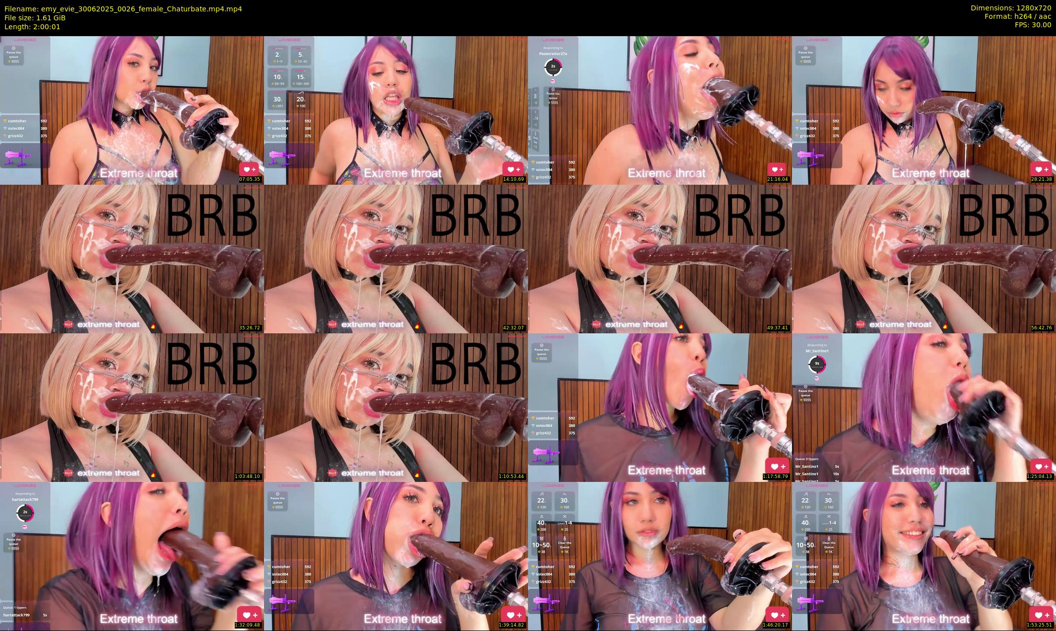 emy_evie — 121 minute Chaturbate female cam show recording, 720p, Jun 30, 2025