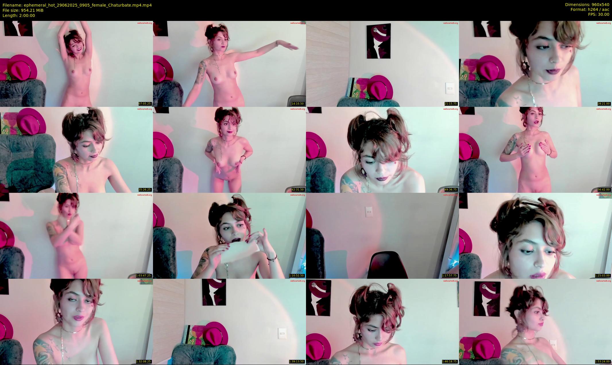 ephemeral_hot — 120 minute Chaturbate female cam show recording, 480p, Jun 29, 2025