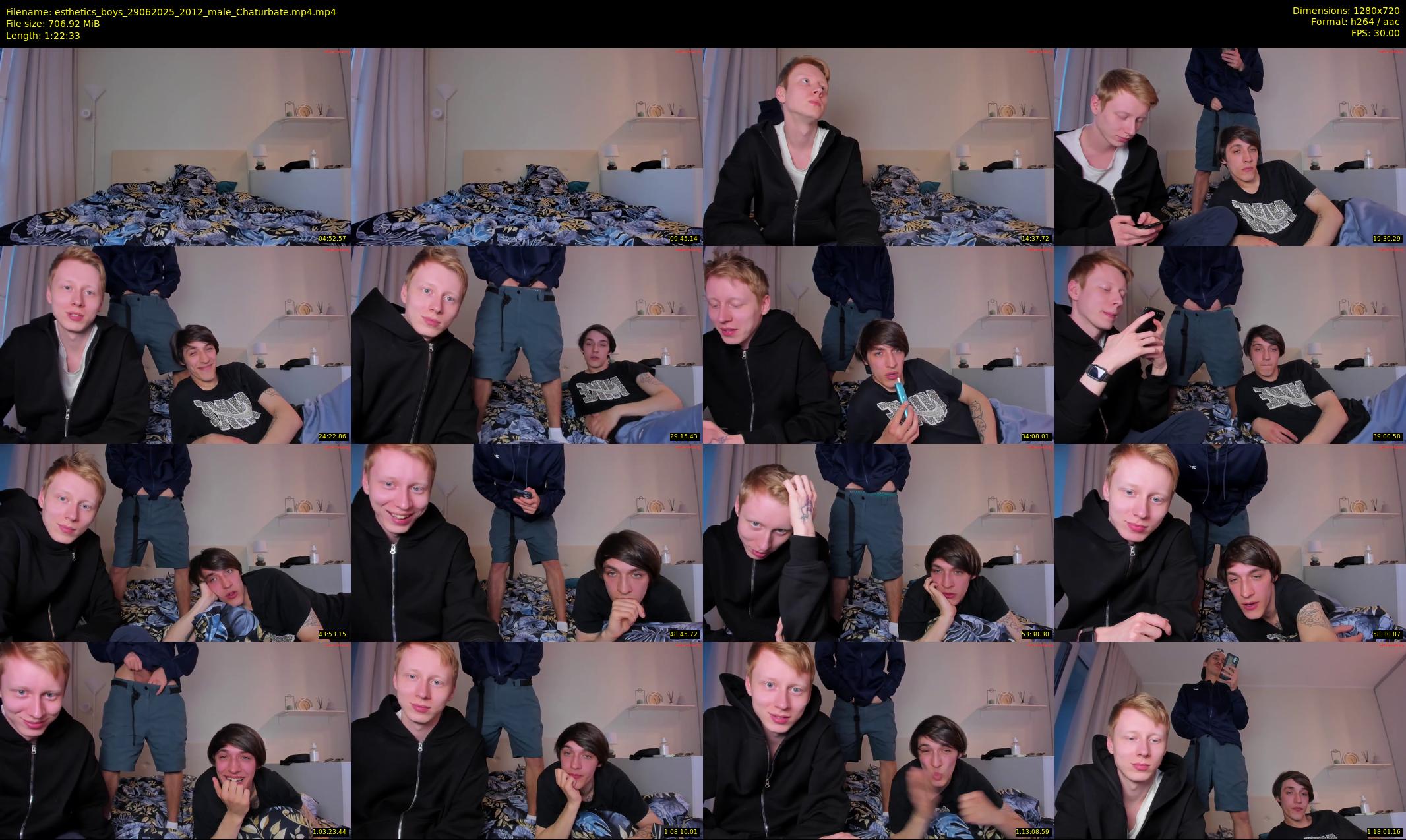 esthetics_boys — 83 minute Chaturbate male cam show recording, 720p, Jun 29, 2025