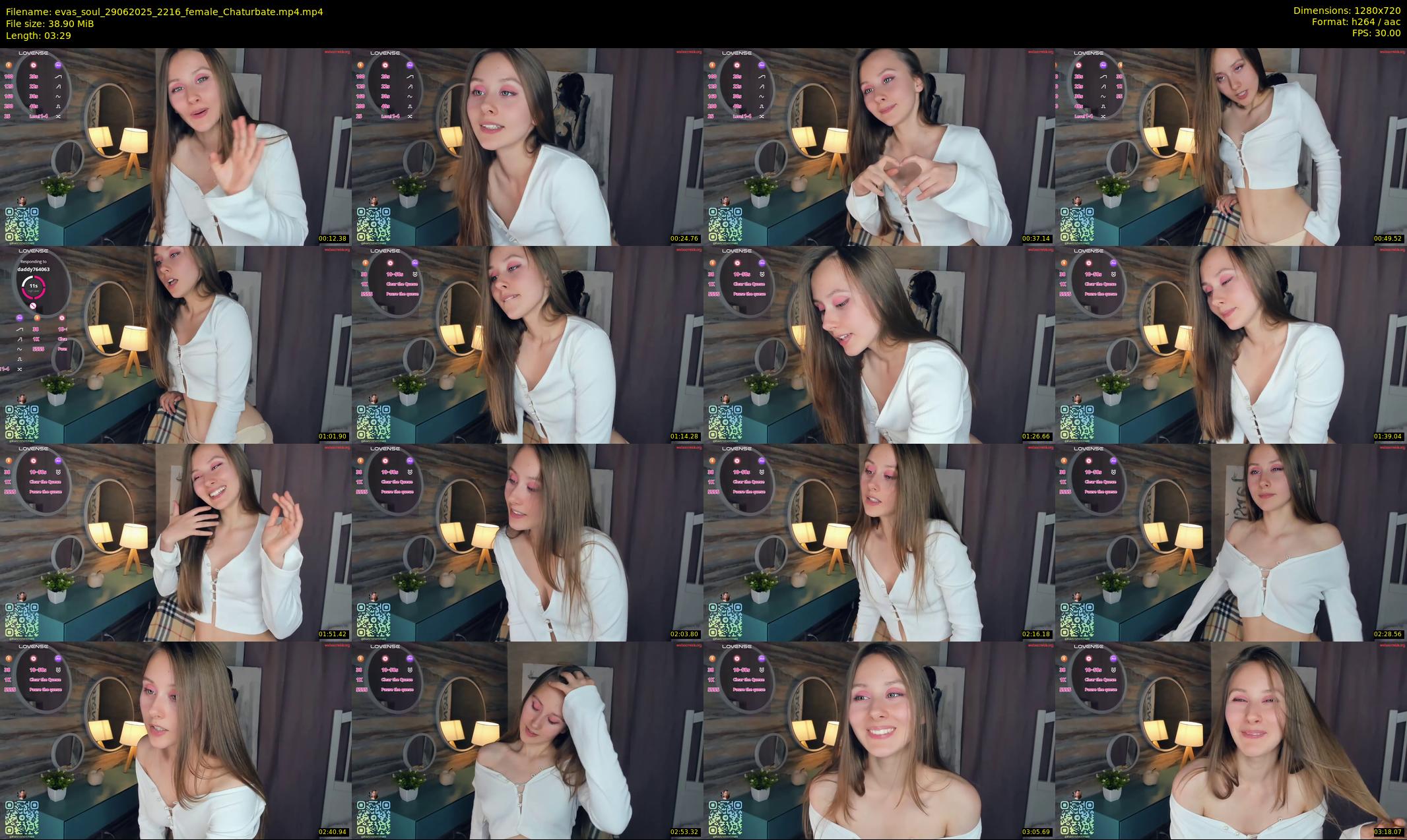 evas_soul — 4 minute Chaturbate female cam show recording, 720p, Jun 29, 2025
