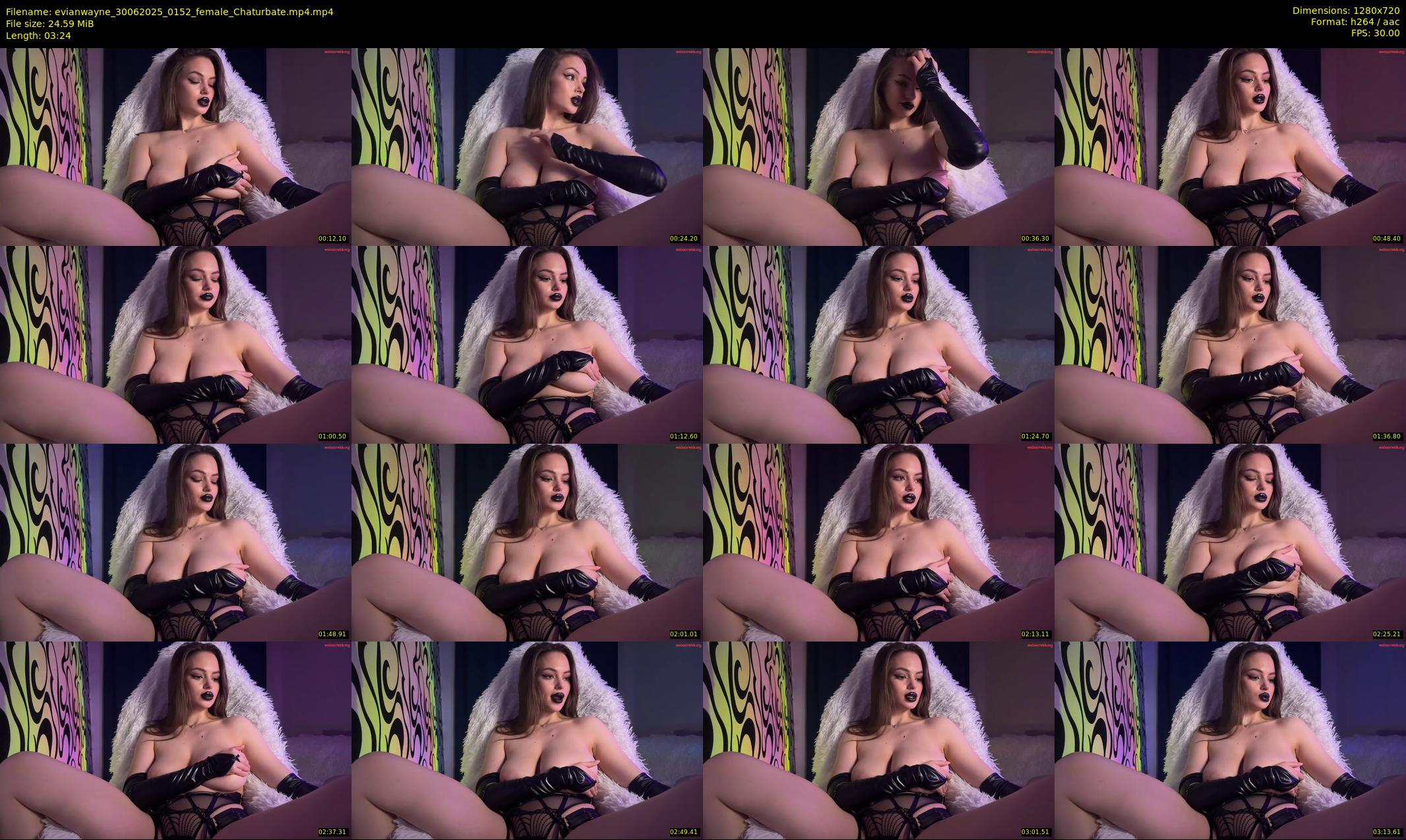 evianwayne — 4 minute Chaturbate female cam show recording, 720p, Jun 30, 2025