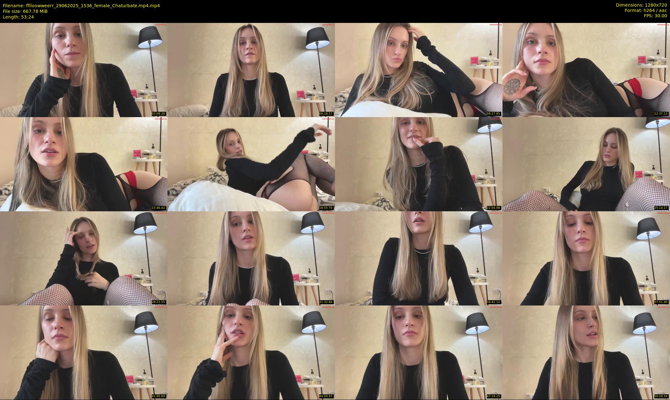 fflloowweerr — 54 minute Chaturbate couple cam show recording, 720p, Jun 29, 2025