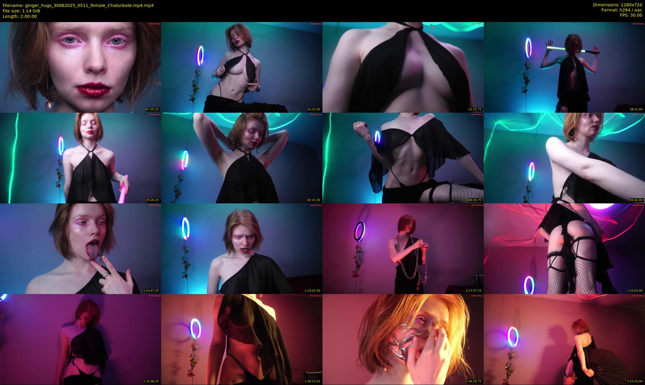 ginger_hugs — 120 minute Chaturbate female cam show recording, 720p, Jun 30, 2025