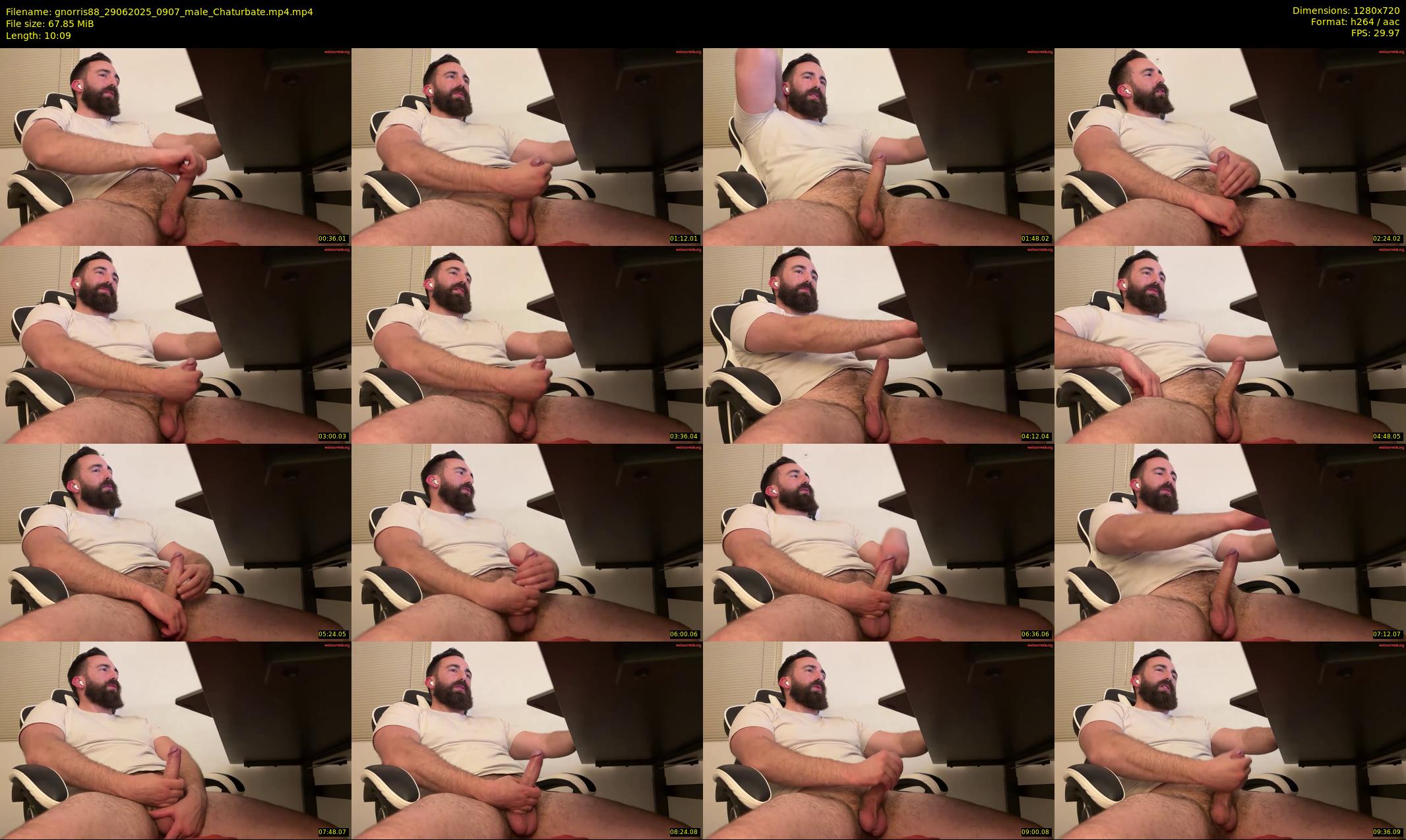 gnorris88 — 11 minute Chaturbate male cam show recording, 720p, Jun 29, 2025