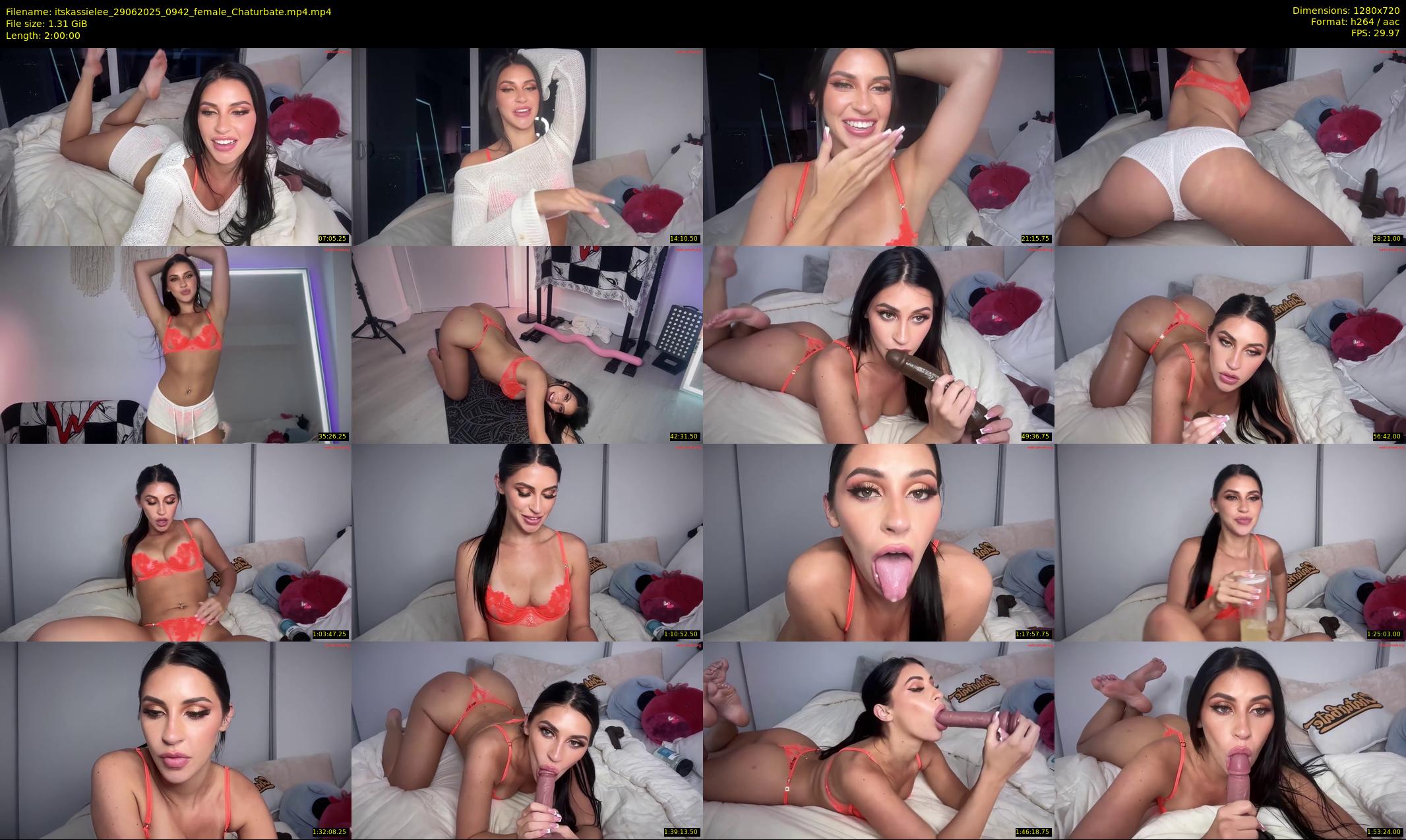 itskassielee — 120 minute Chaturbate couple cam show recording, 720p, Jun 29, 2025