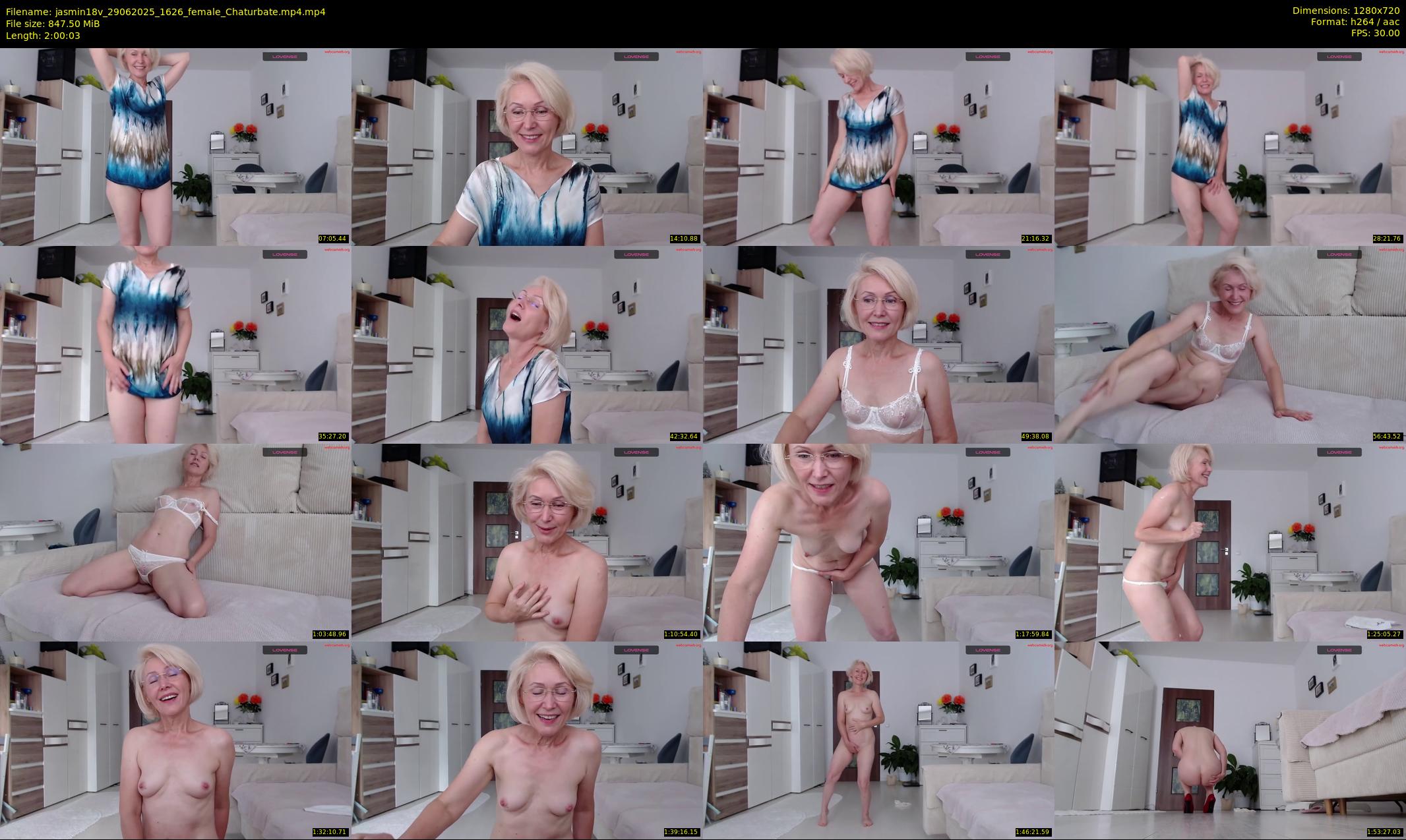 jasmin18v — 121 minute Chaturbate female cam show recording, 720p, Jun 29, 2025